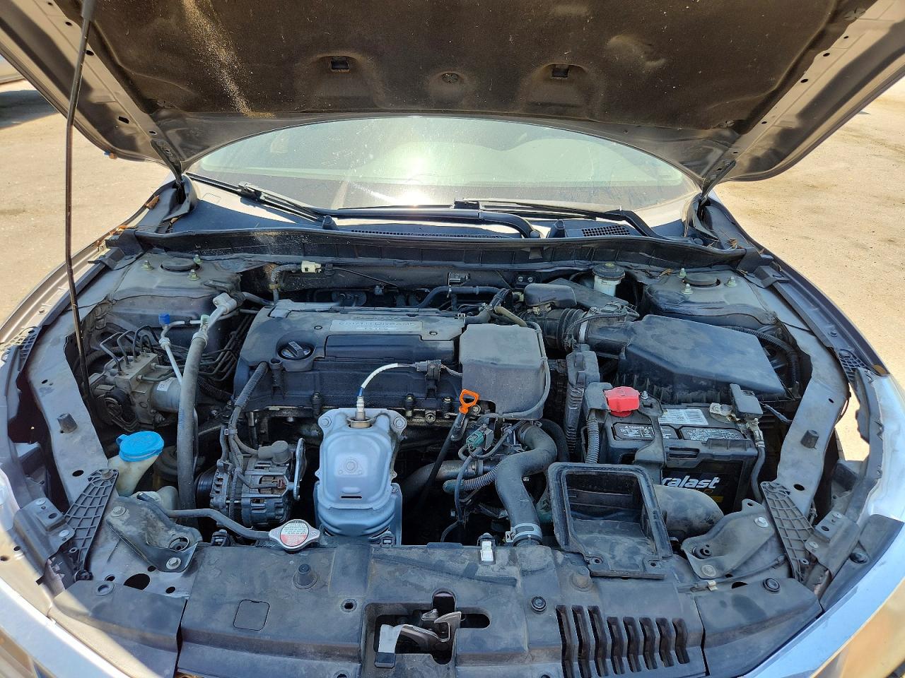 2016 Honda Accord Lx Gray vin: 1HGCR2F49GA005955