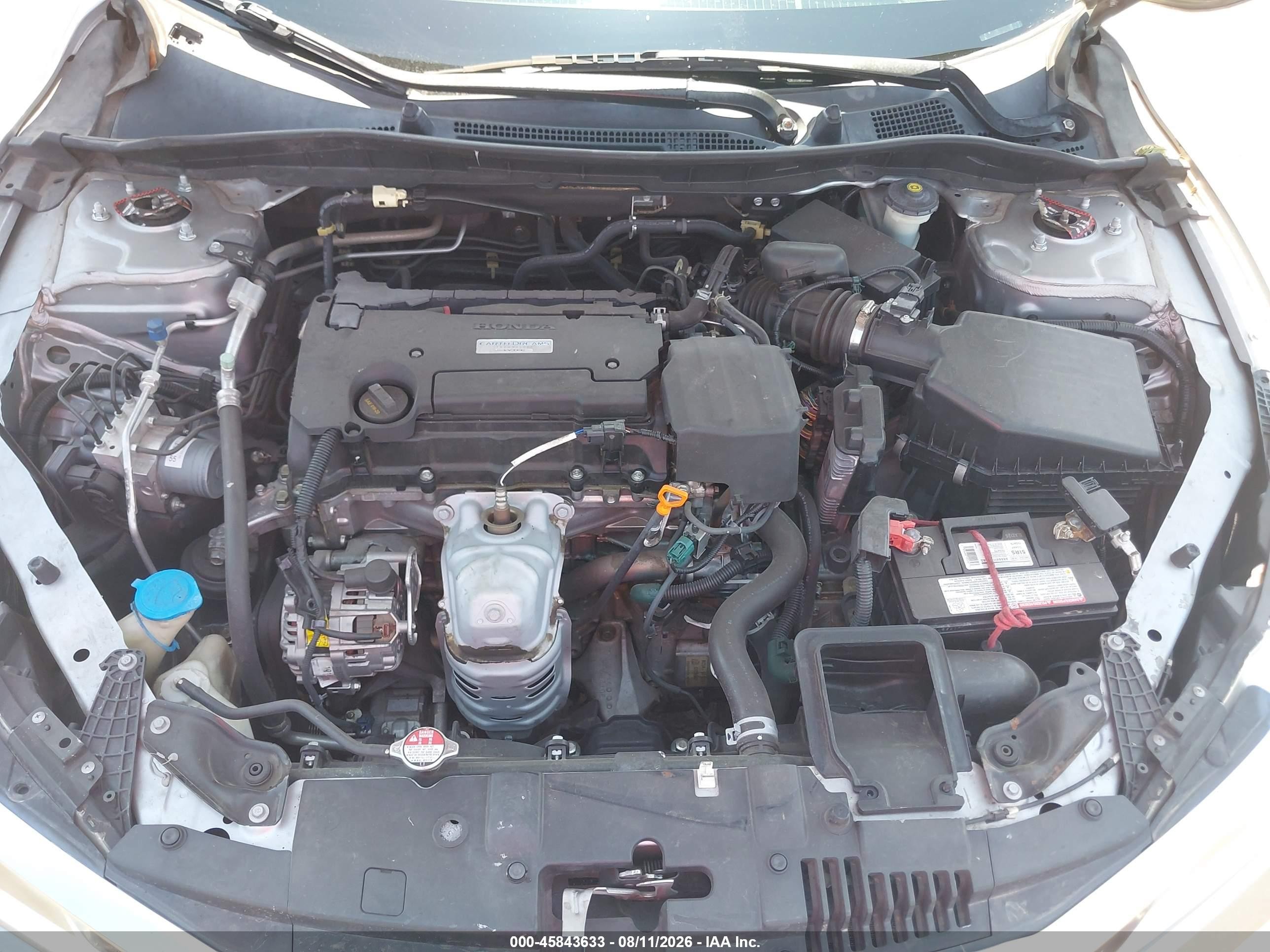 2016 Honda Accord Lx Silver vin: 1HGCR2F49GA097486