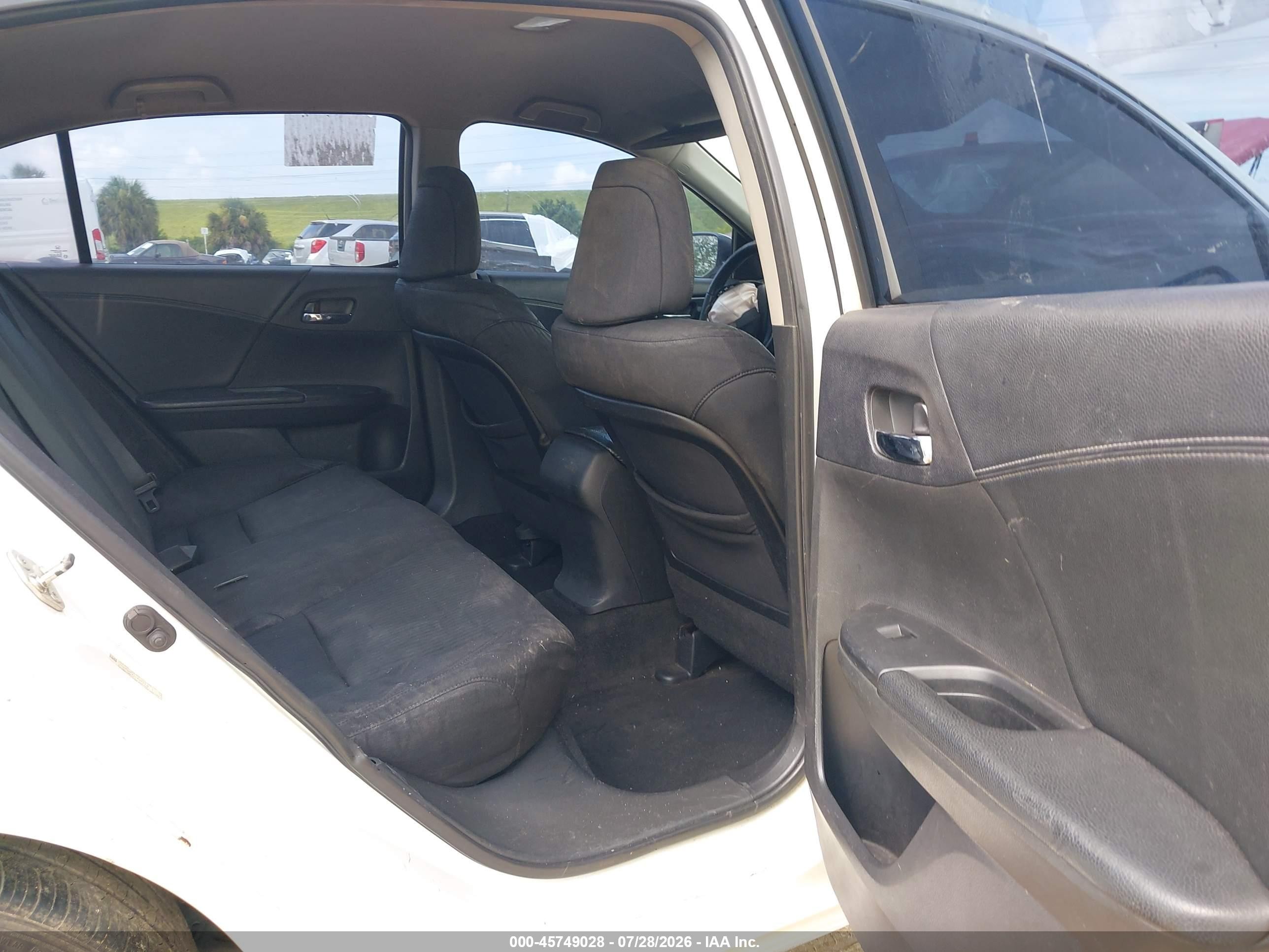 2013 Honda Accord Sport Белый vin: 1HGCR2F50DA020316