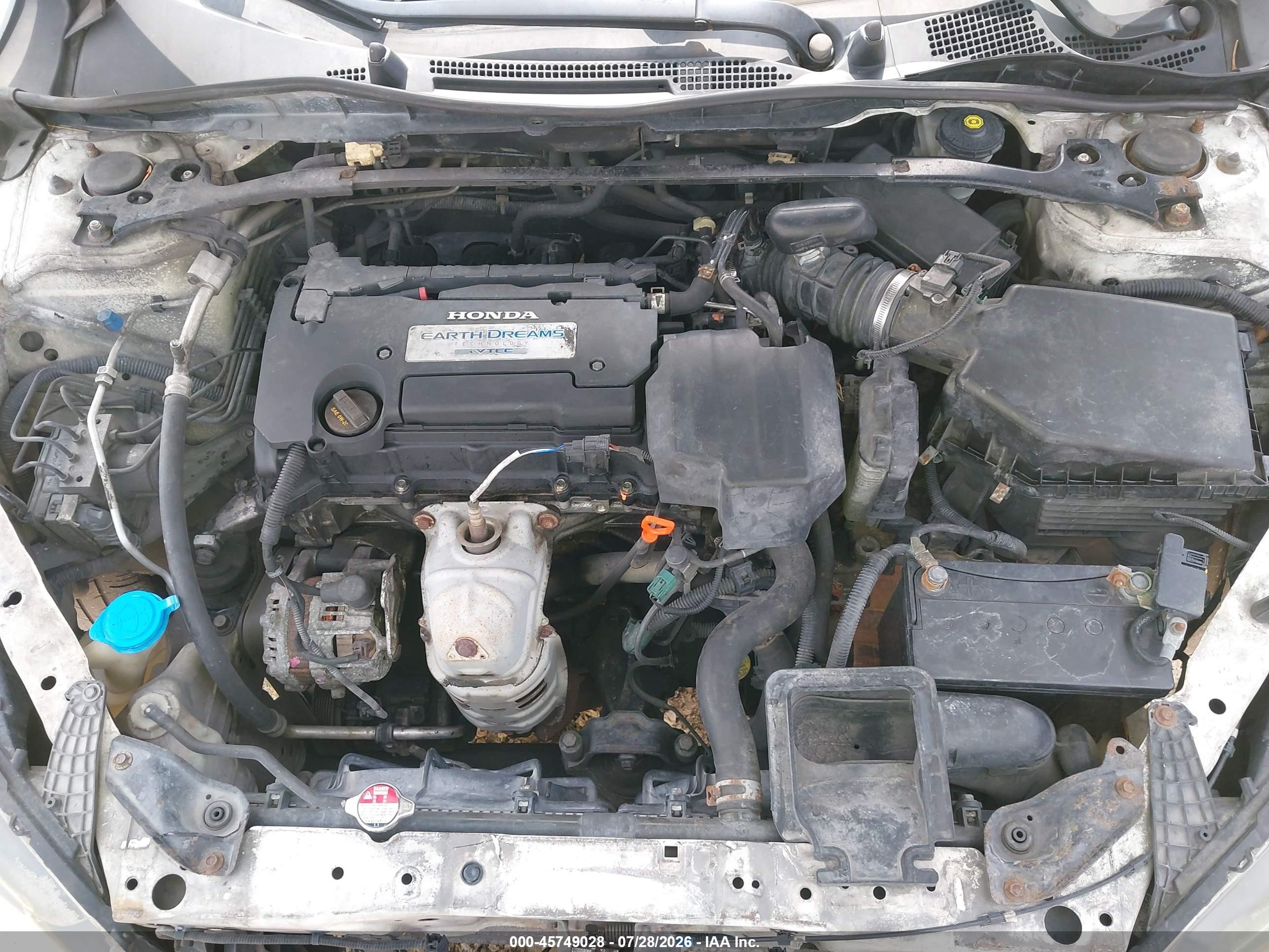 2013 Honda Accord Sport Белый vin: 1HGCR2F50DA020316