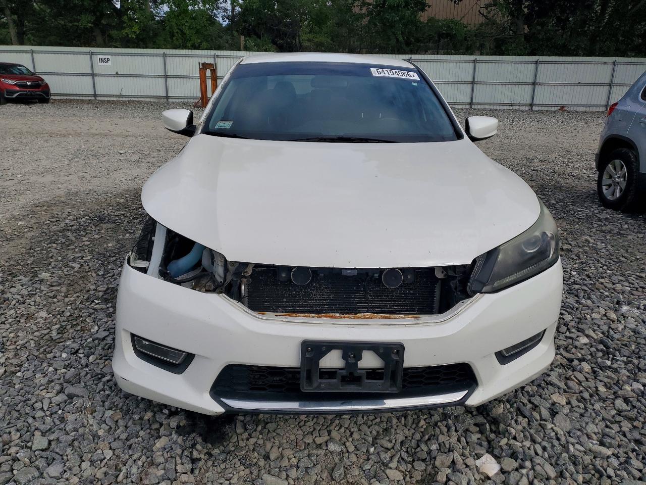 2013 Honda Accord Sport White vin: 1HGCR2F50DA032093