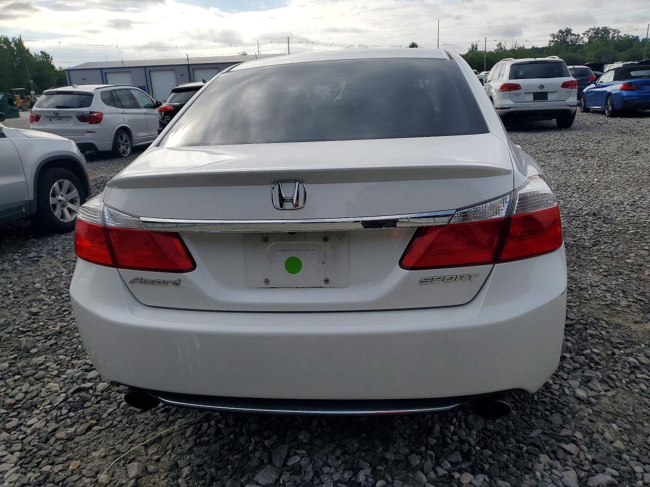 2013 Honda Accord Sport White vin: 1HGCR2F50DA032093