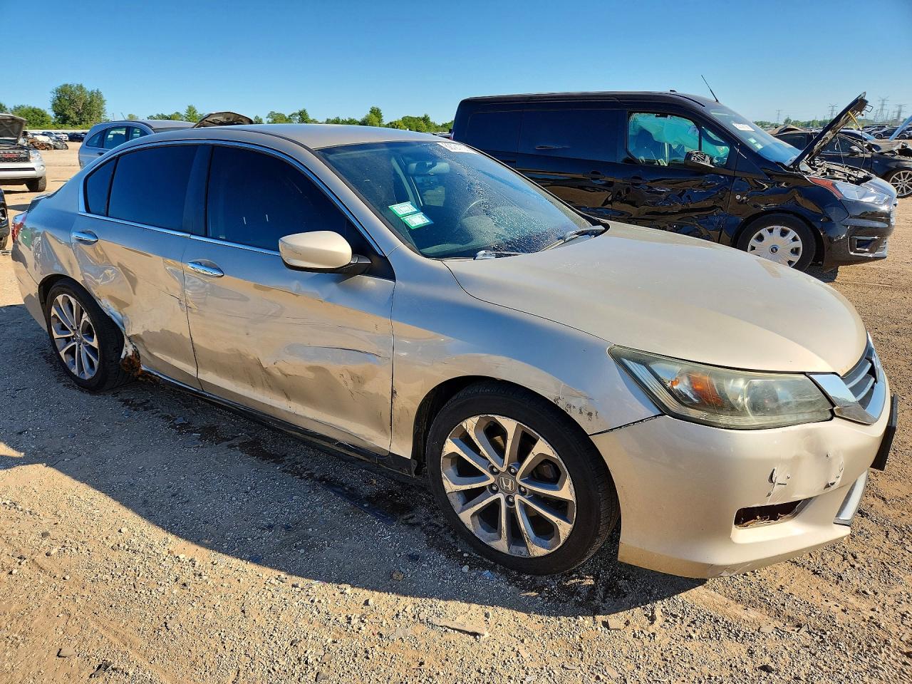 2013 Honda Accord Sport Tan vin: 1HGCR2F50DA050612