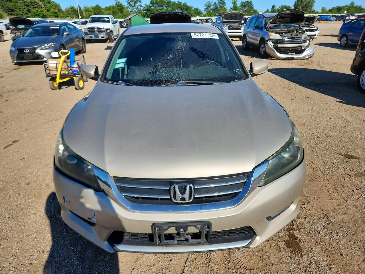 2013 Honda Accord Sport Tan vin: 1HGCR2F50DA050612