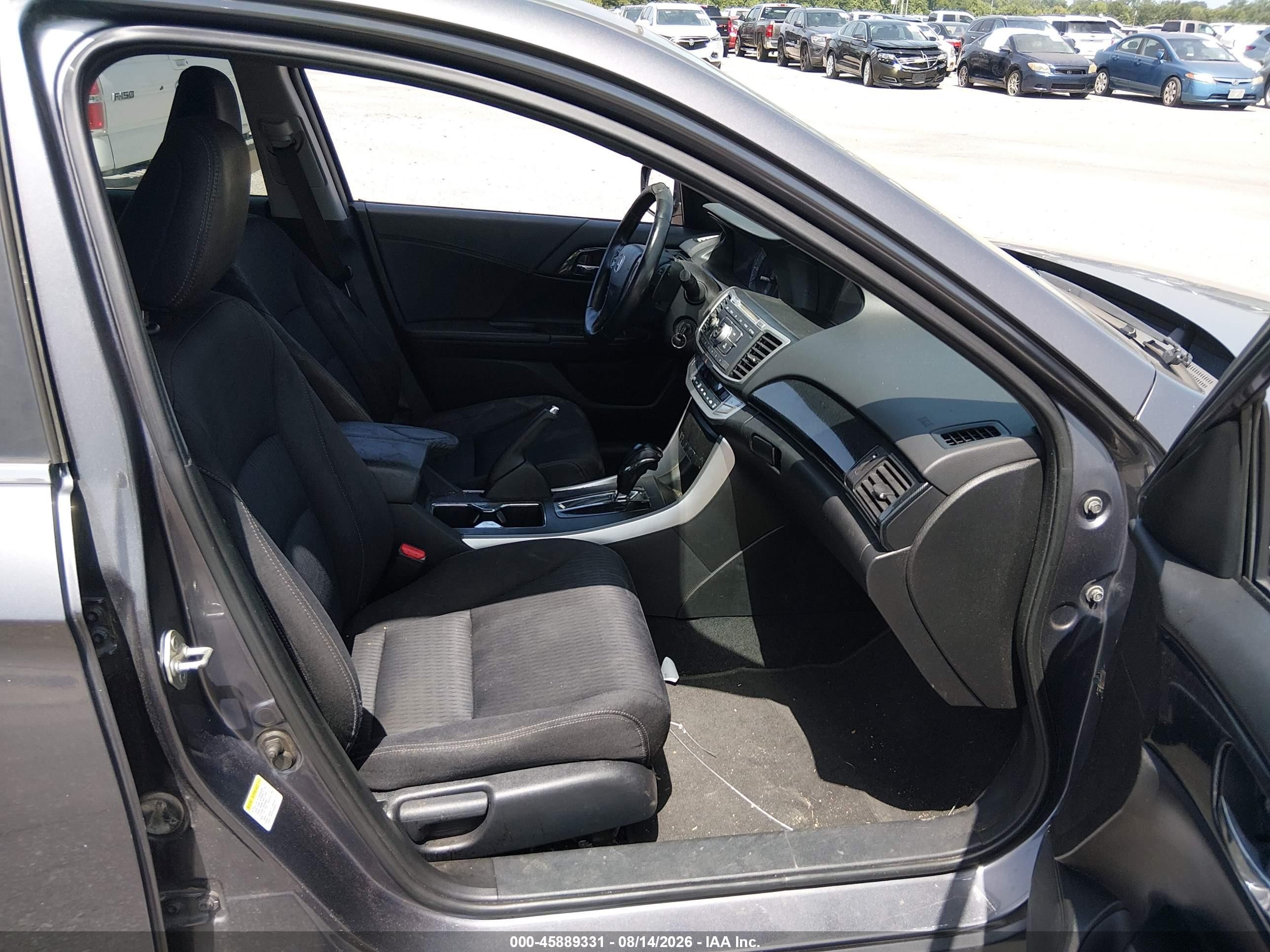 2013 Honda Accord Sport Серый vin: 1HGCR2F50DA055664