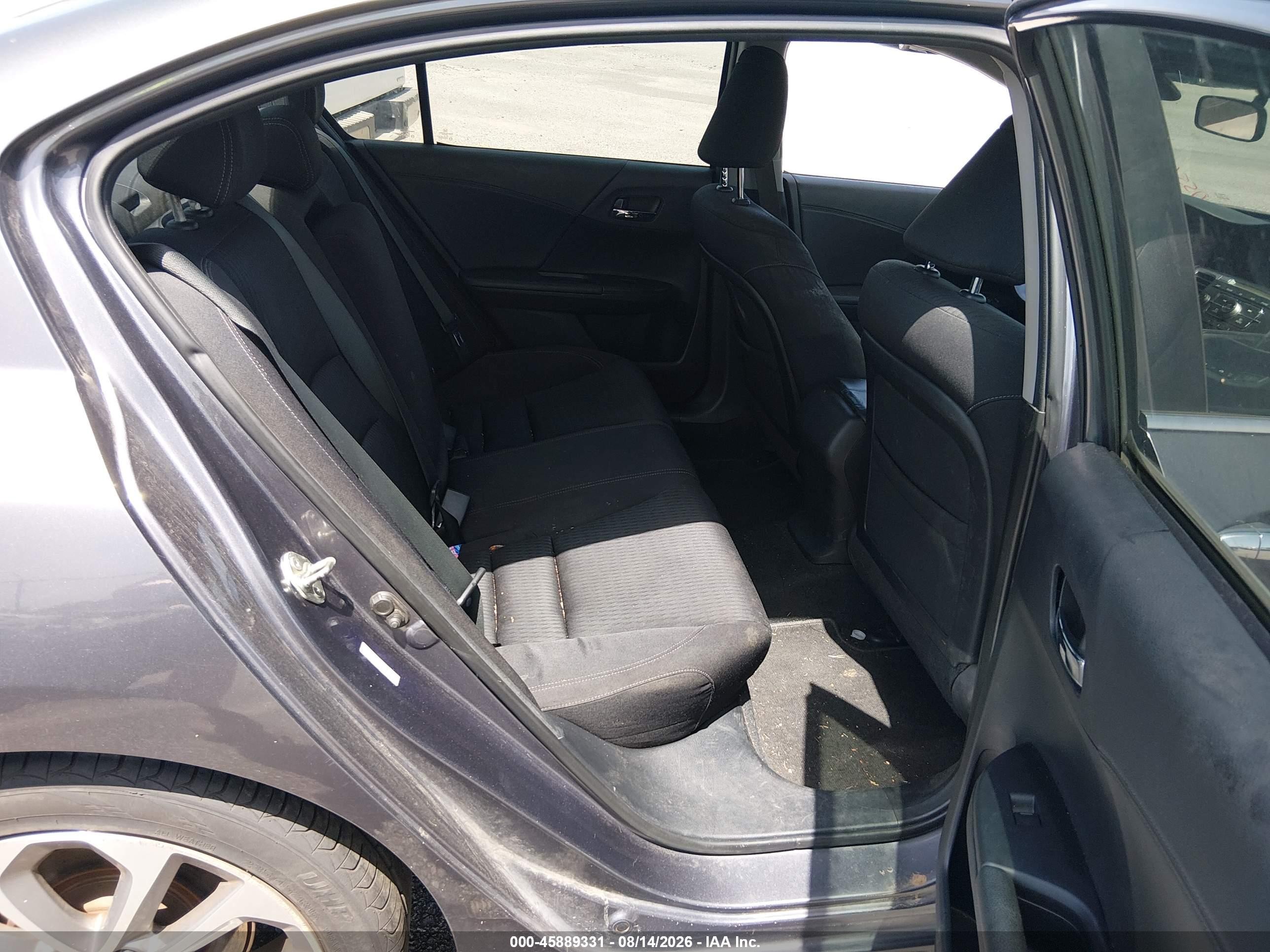 2013 Honda Accord Sport Серый vin: 1HGCR2F50DA055664