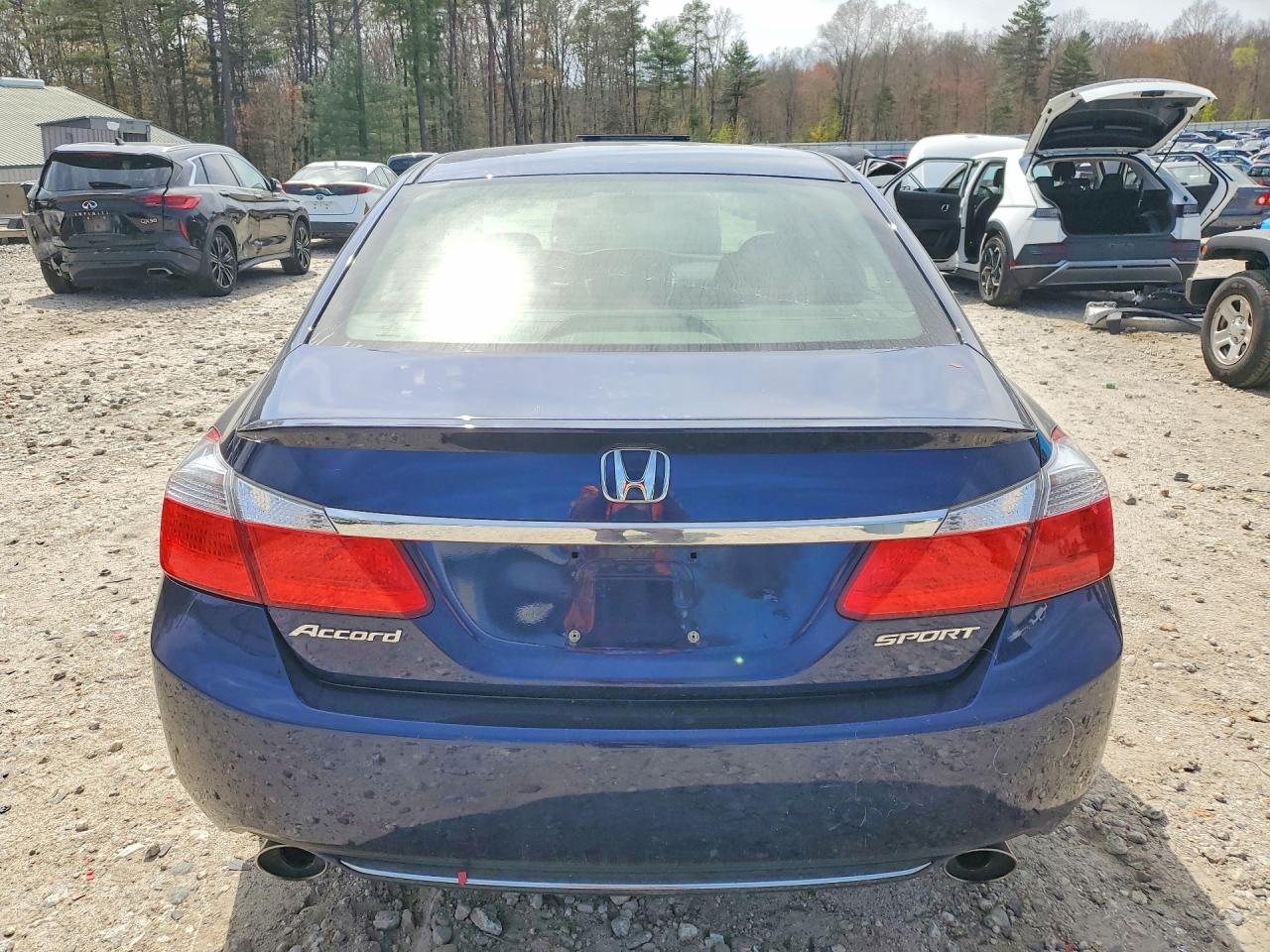 2013 Honda Accord Sport Blue vin: 1HGCR2F50DA060640