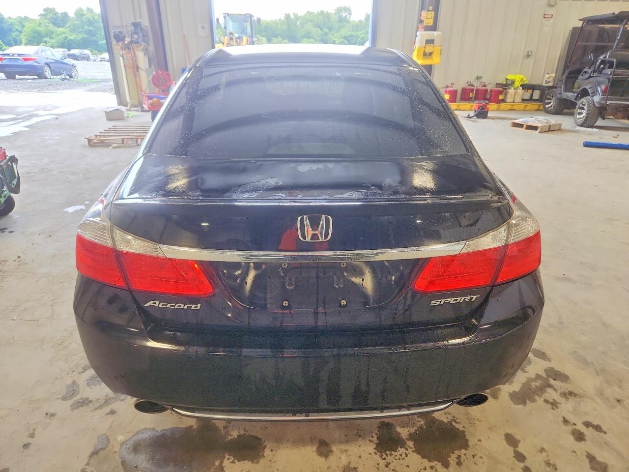 2013 Honda Accord Sport Black vin: 1HGCR2F50DA063554