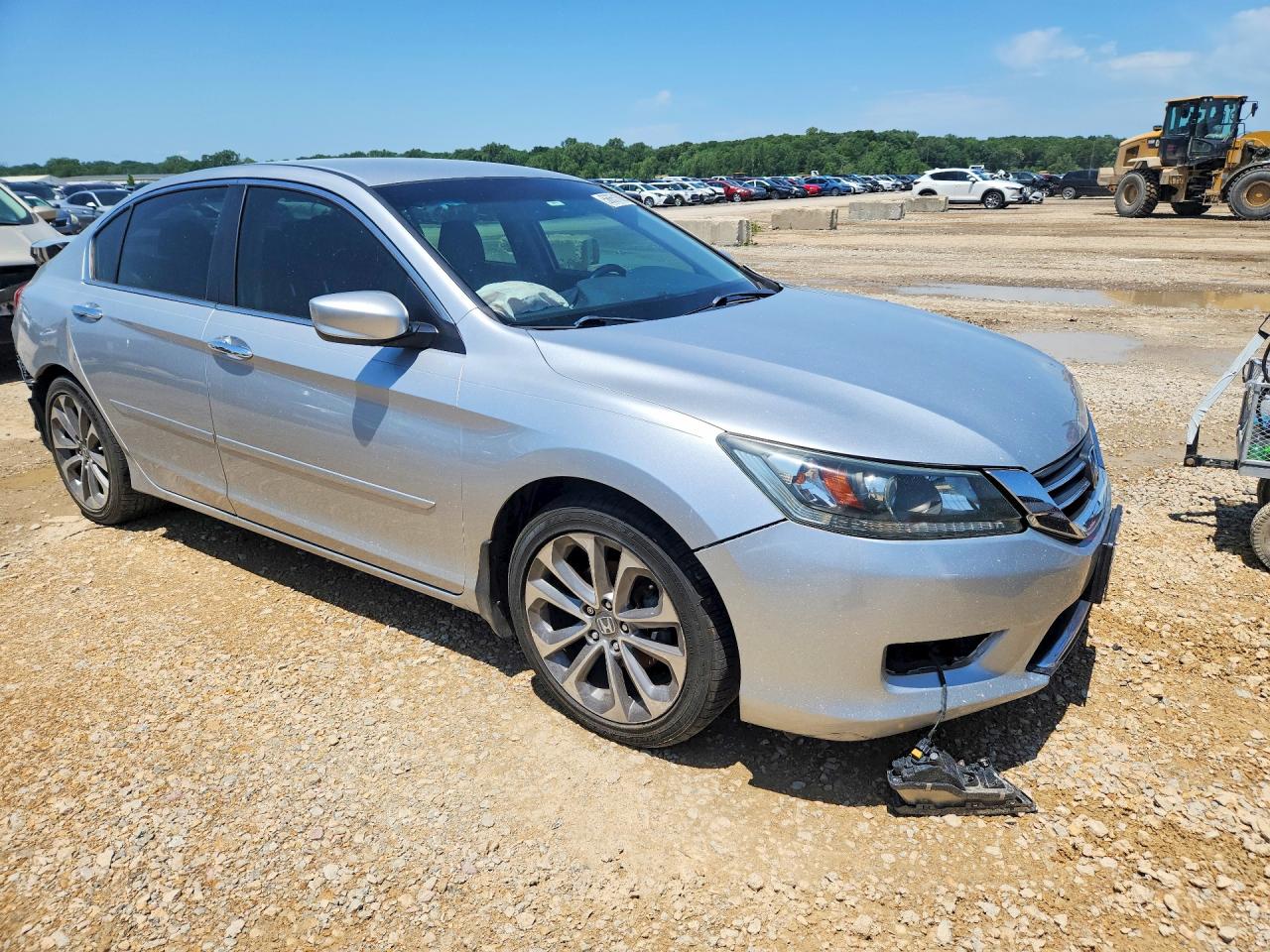 2013 Honda Accord Sport Silver vin: 1HGCR2F50DA070732