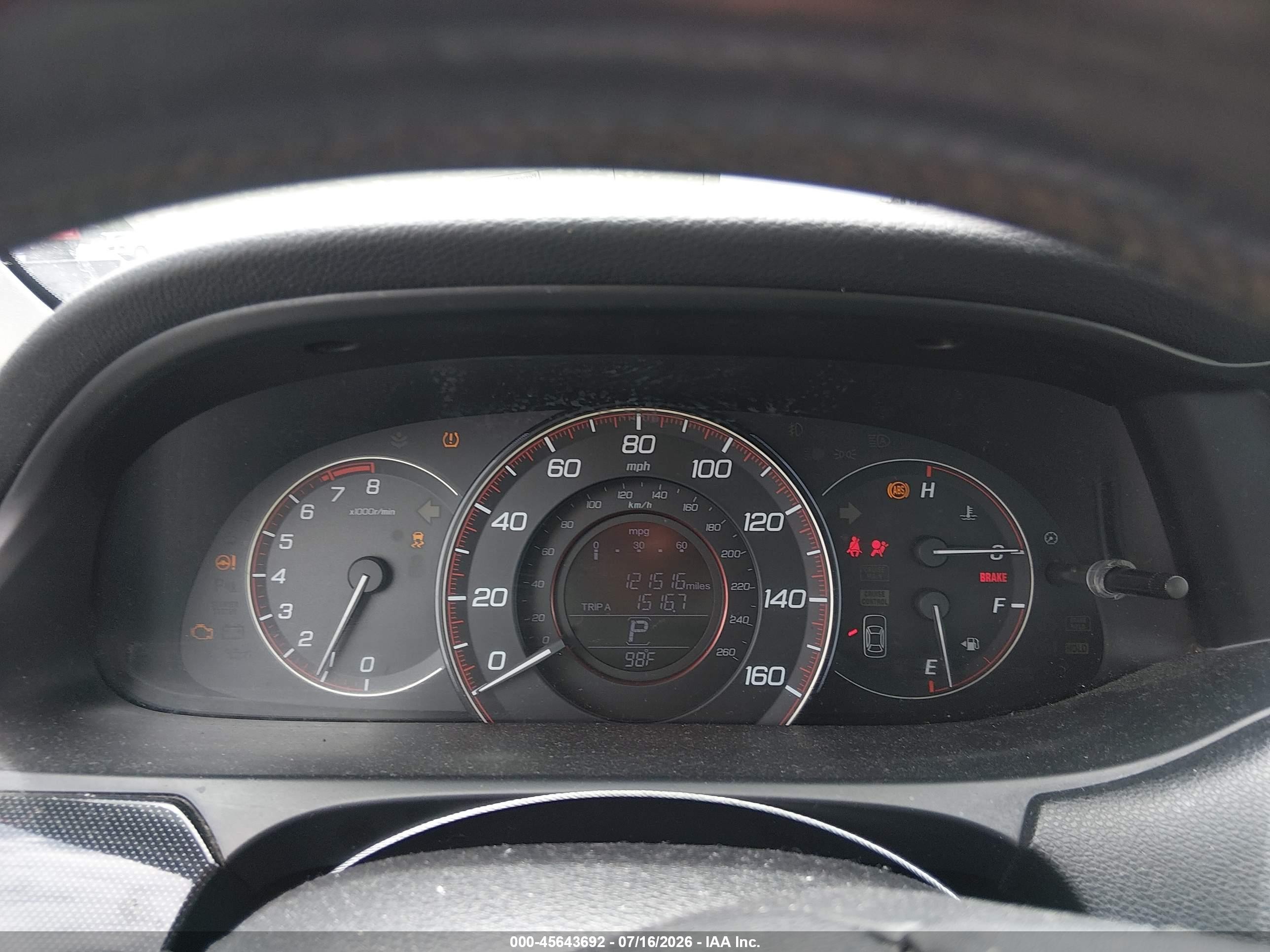 2013 Honda Accord Sport Gray vin: 1HGCR2F50DA082931
