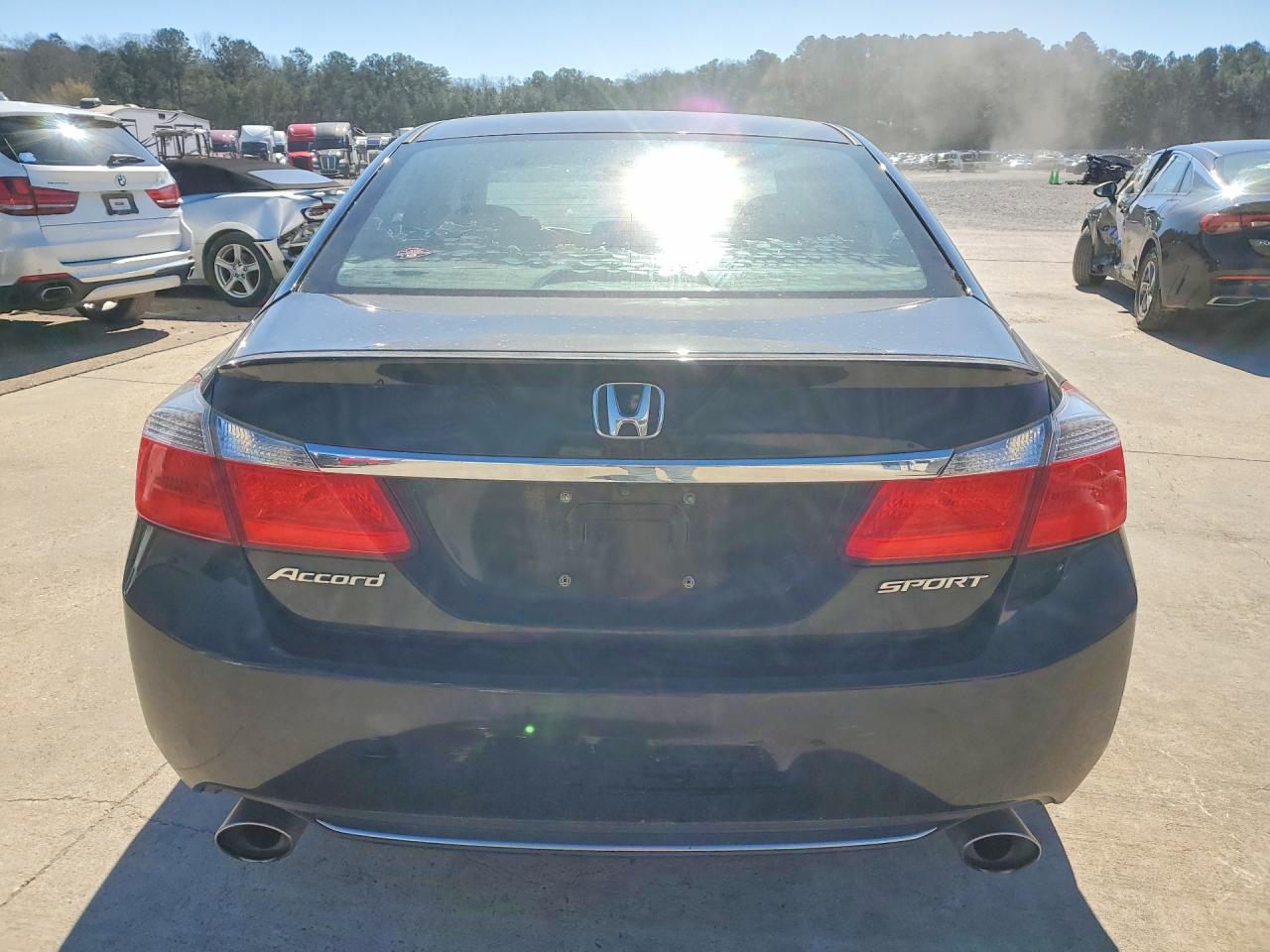2013 Honda Accord Sport Black vin: 1HGCR2F50DA109254