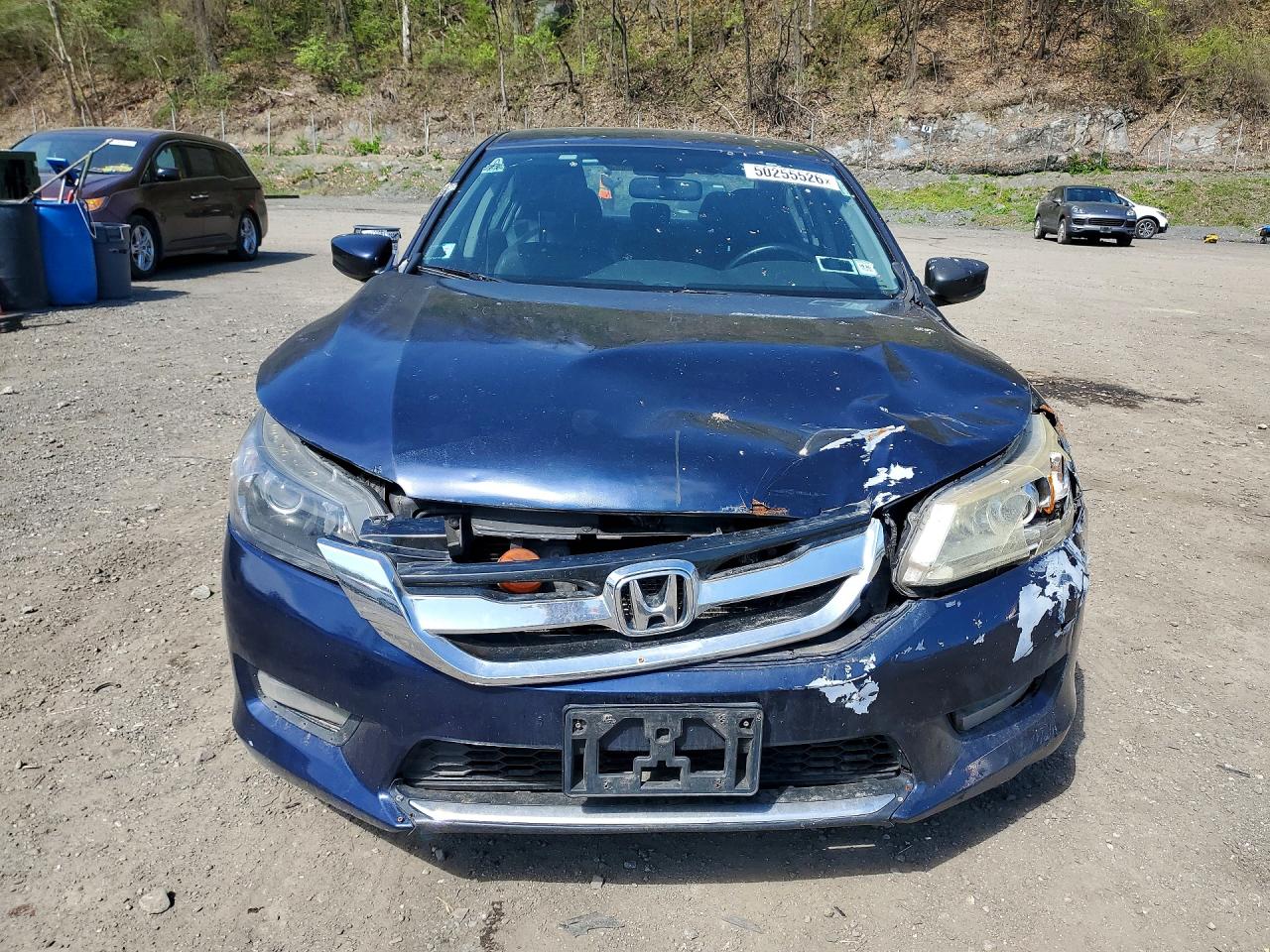 2013 Honda Accord Sport Синий vin: 1HGCR2F50DA235601