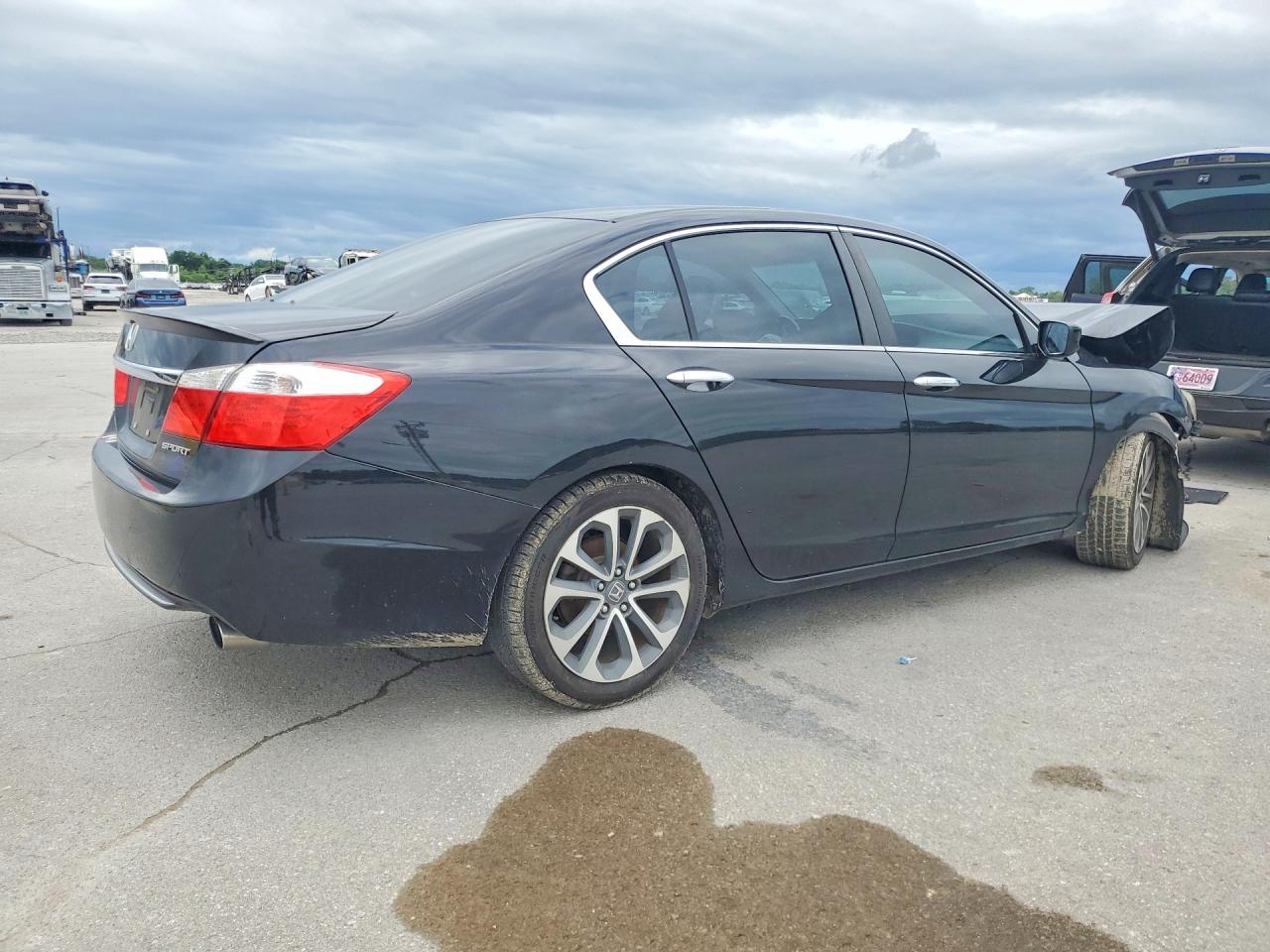 2013 Honda Accord Sport Black vin: 1HGCR2F50DA251054