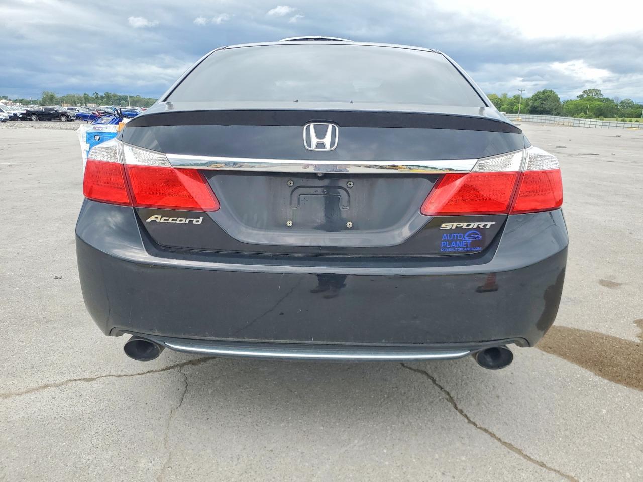 2013 Honda Accord Sport Black vin: 1HGCR2F50DA251054