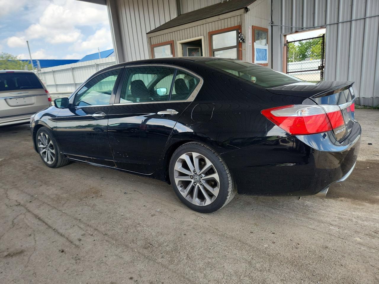 2013 Honda Accord Sport Черный vin: 1HGCR2F50DA260255