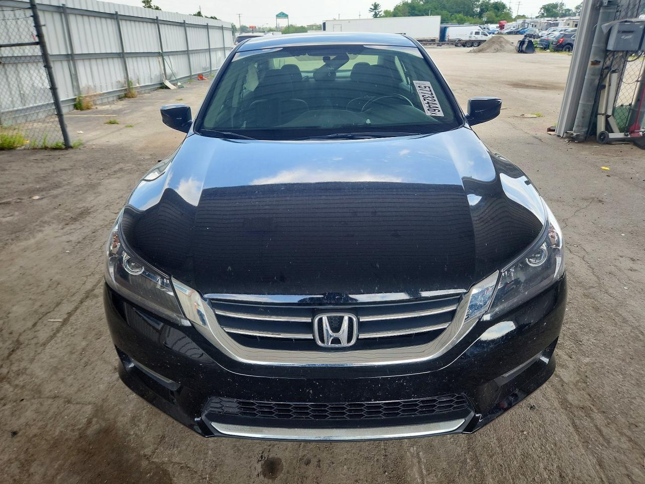 2013 Honda Accord Sport Черный vin: 1HGCR2F50DA260255