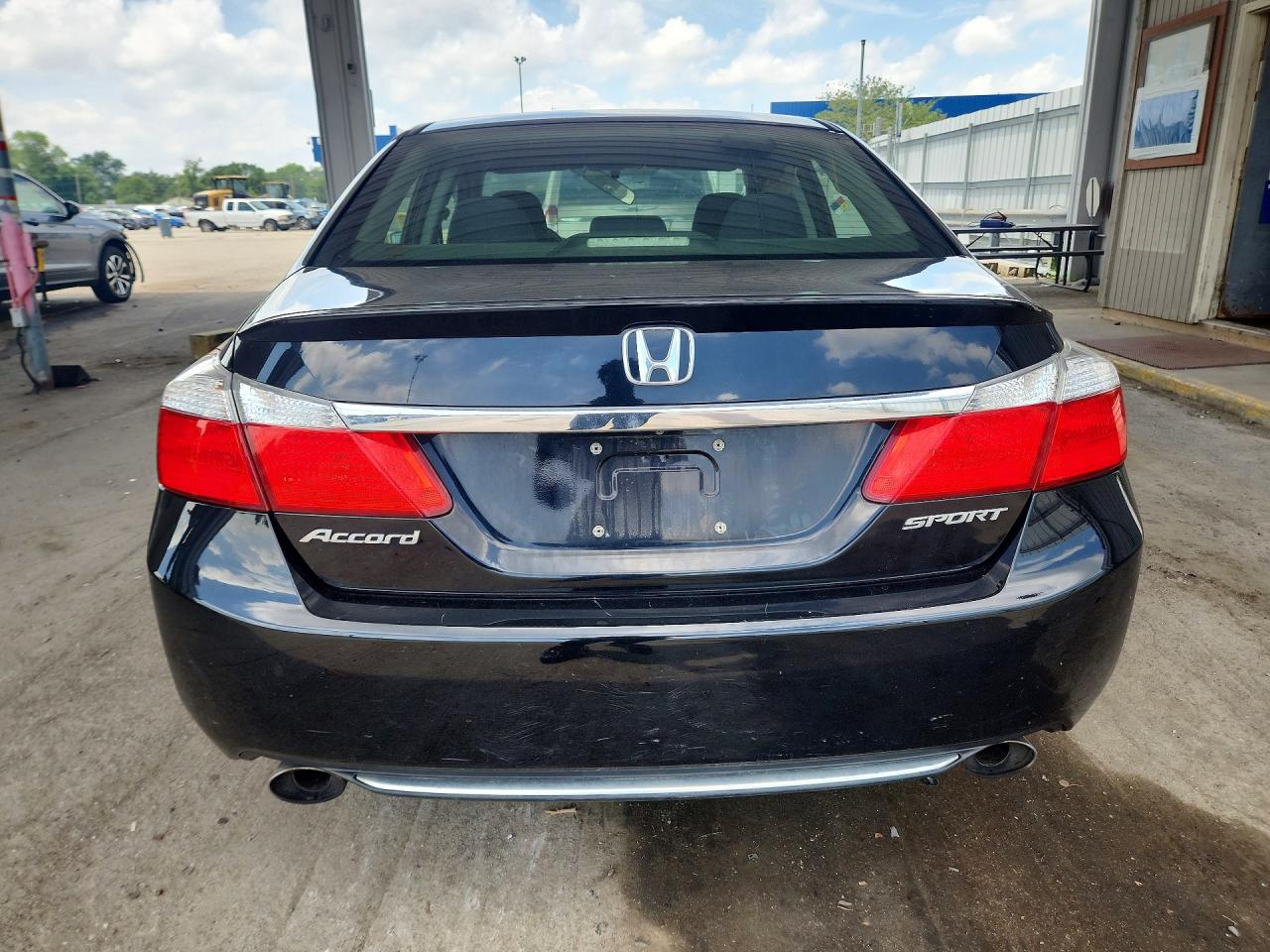2013 Honda Accord Sport Черный vin: 1HGCR2F50DA260255