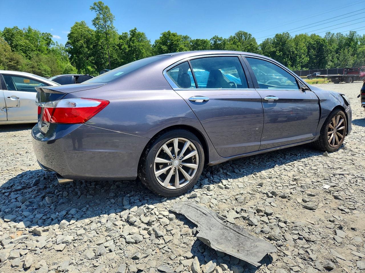 2014 Honda Accord Sport Gray vin: 1HGCR2F50EA032645