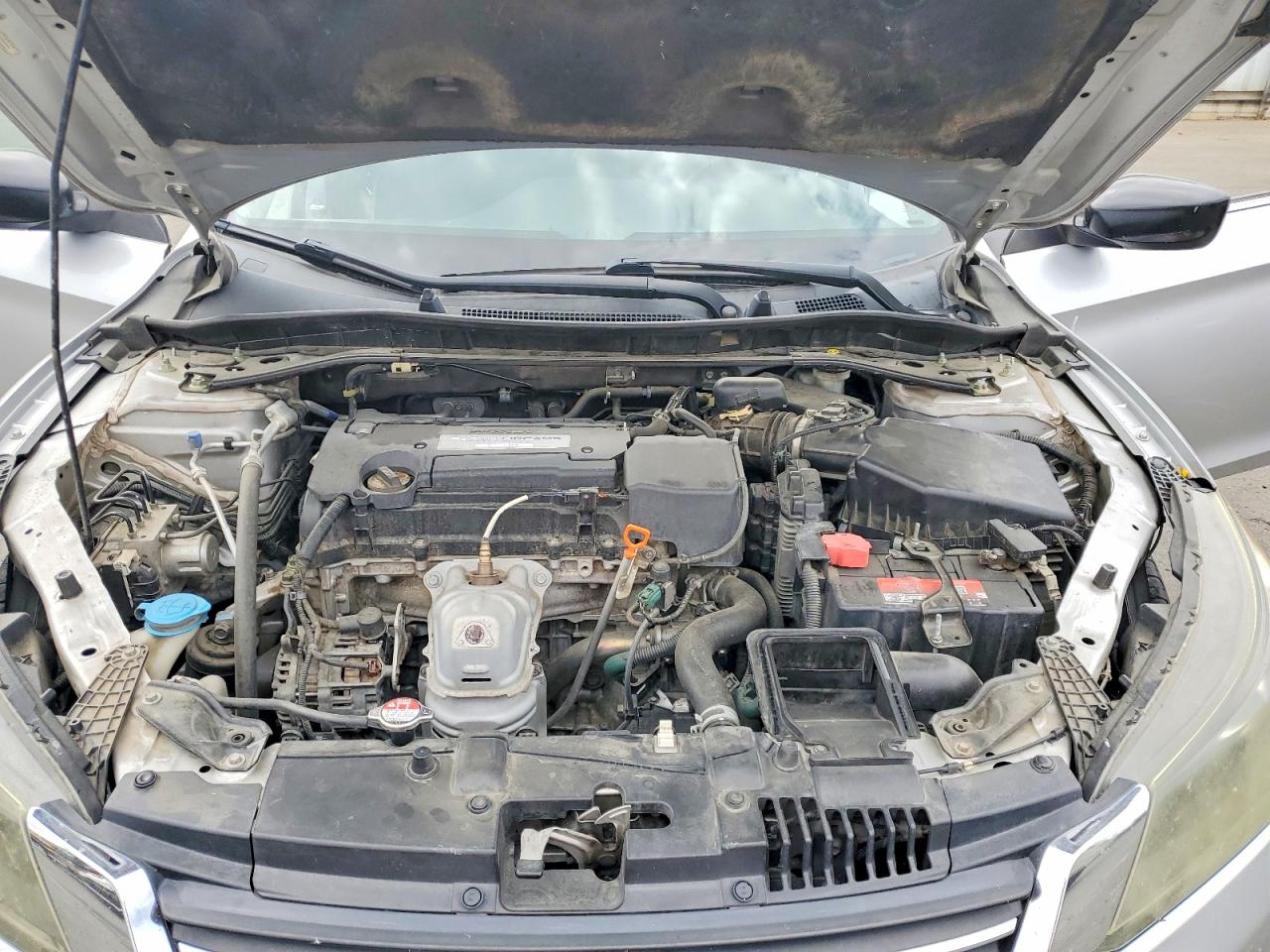 2014 Honda Accord Sport Silver vin: 1HGCR2F50EA059764