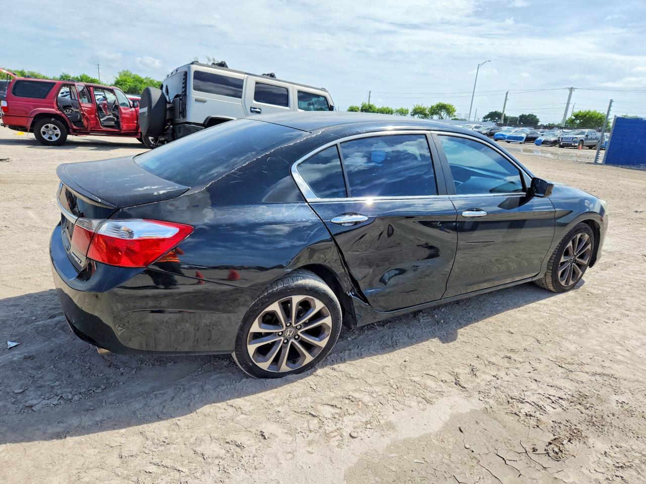2014 Honda Accord Sport Black vin: 1HGCR2F50EA070392