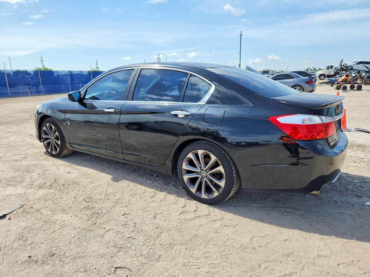 2014 Honda Accord Sport Black vin: 1HGCR2F50EA070392