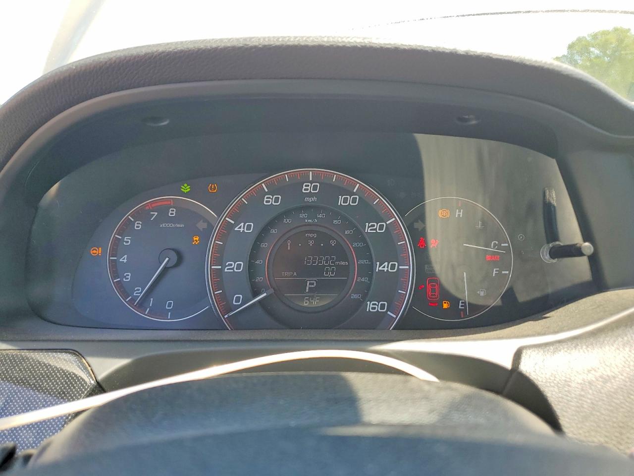 2014 Honda Accord Sport Beige vin: 1HGCR2F50EA079366