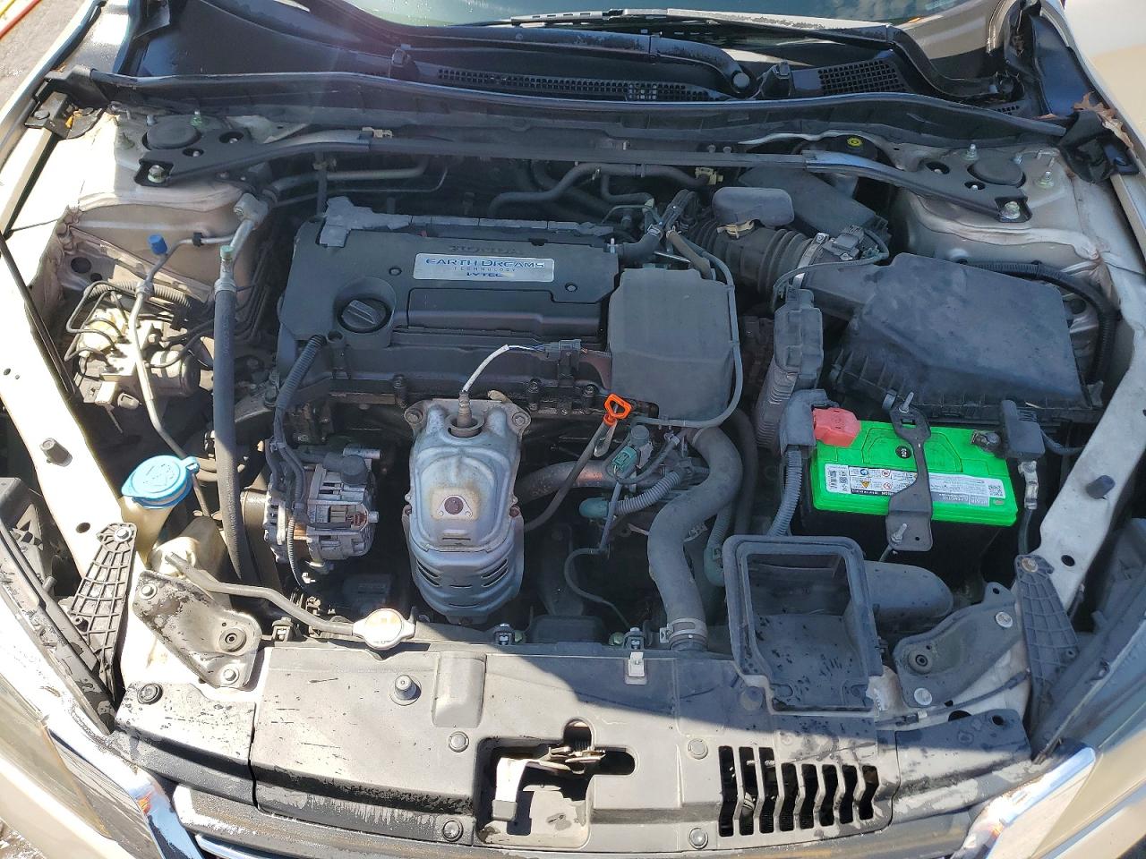 2014 Honda Accord Sport Beige vin: 1HGCR2F50EA079366