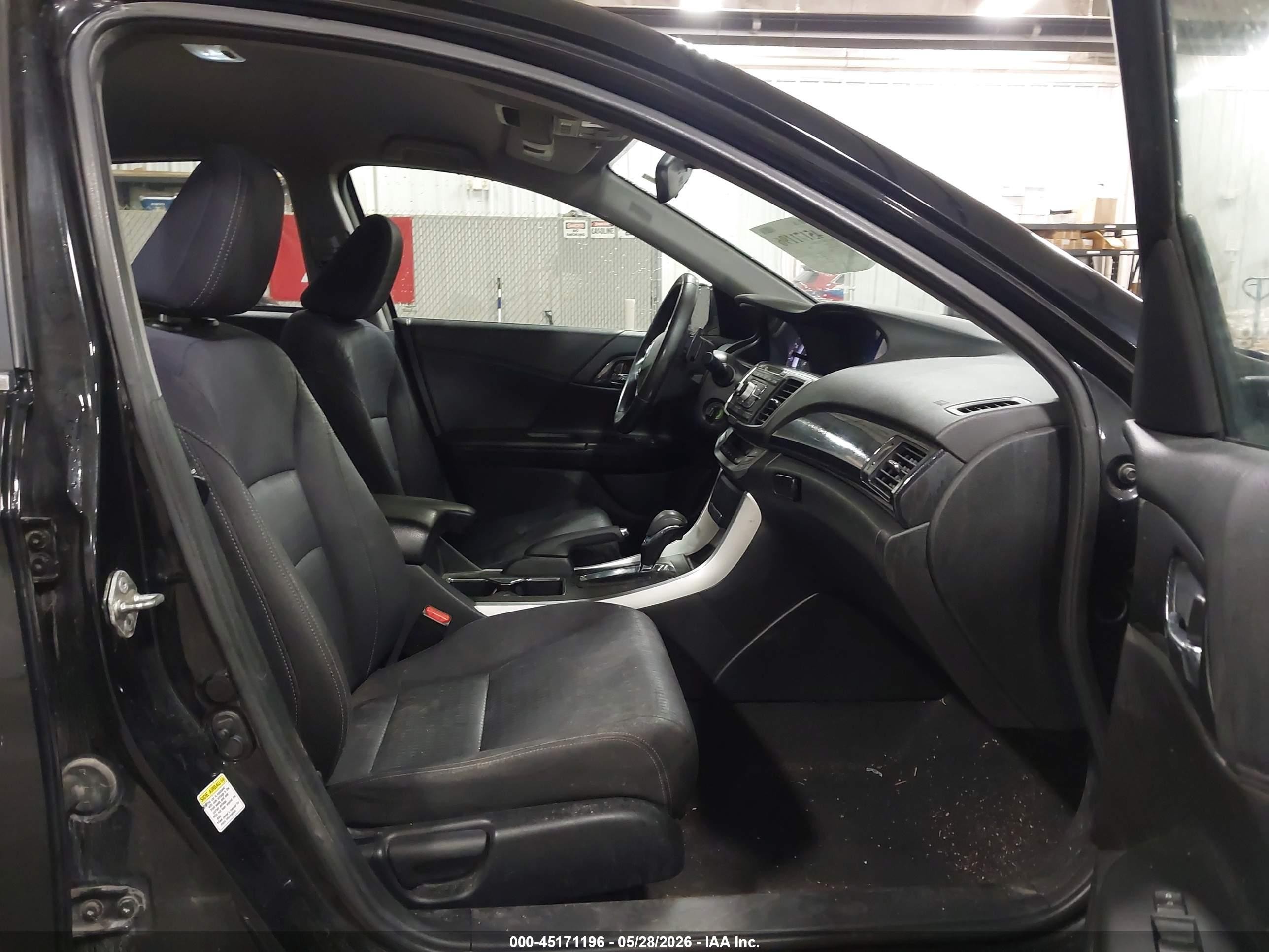 2014 Honda Accord Sport Black vin: 1HGCR2F50EA092893