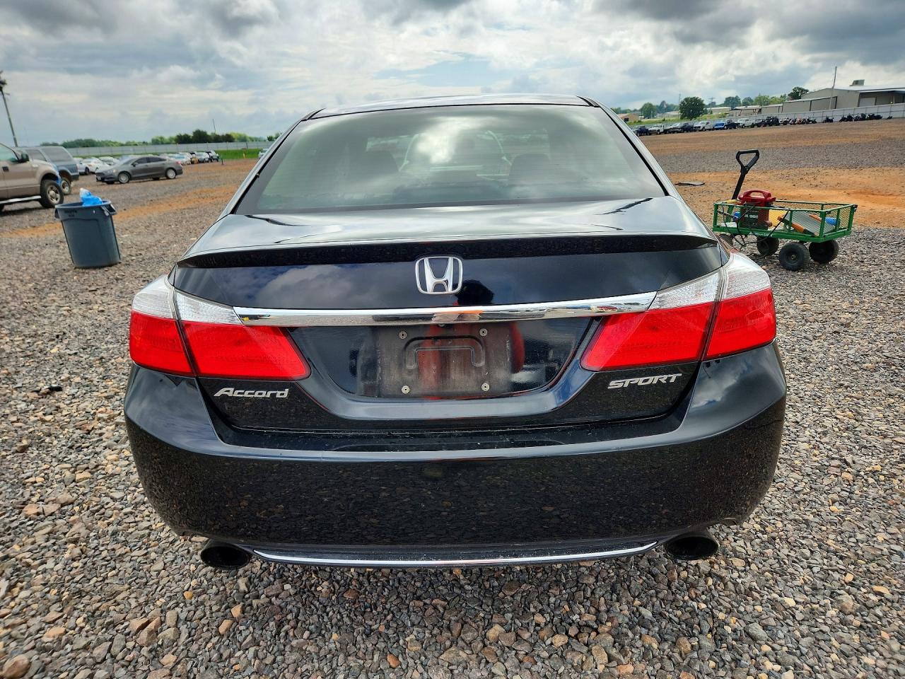 2014 Honda Accord Sport Black vin: 1HGCR2F50EA092943