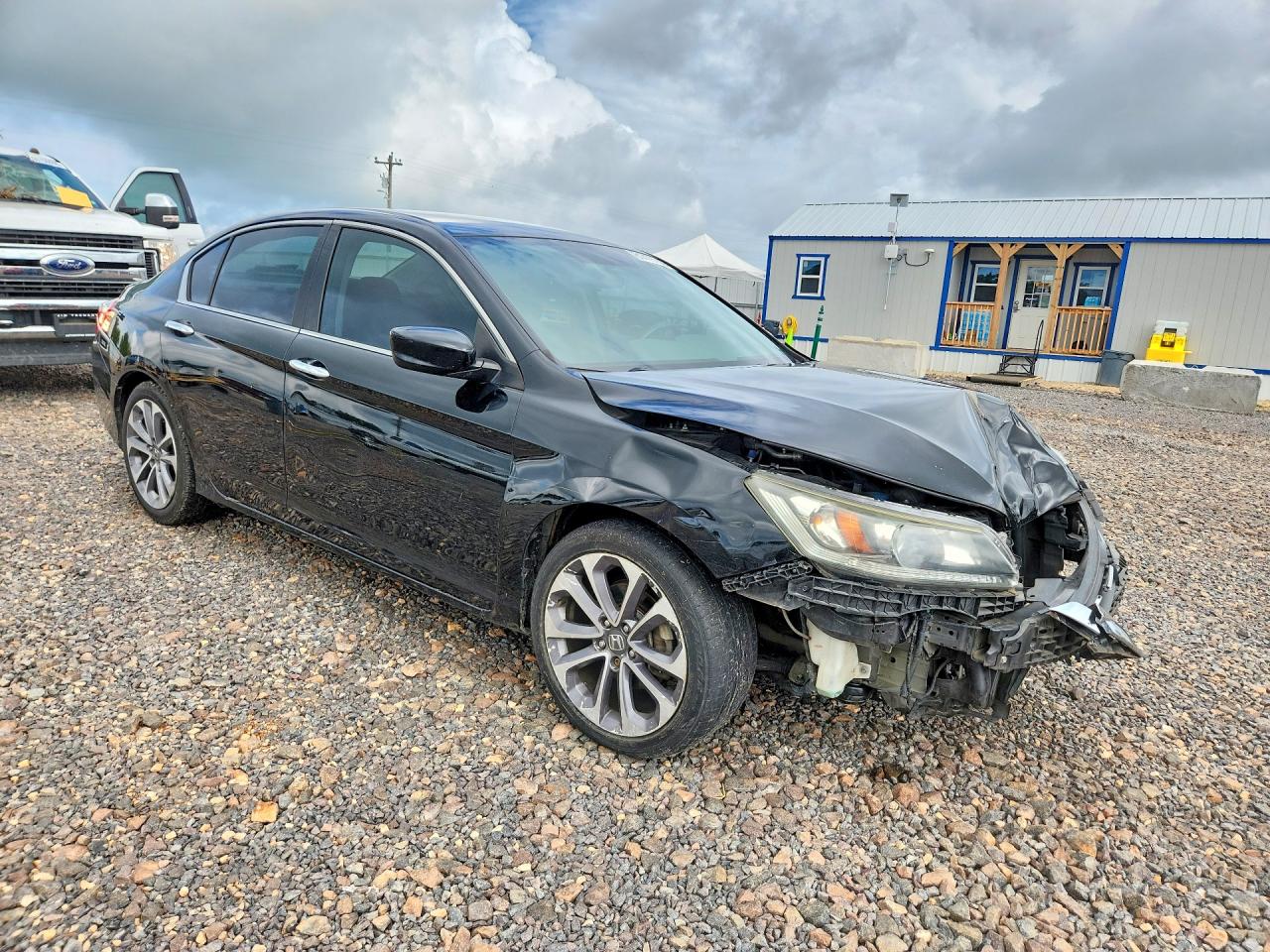 2014 Honda Accord Sport Black vin: 1HGCR2F50EA092943