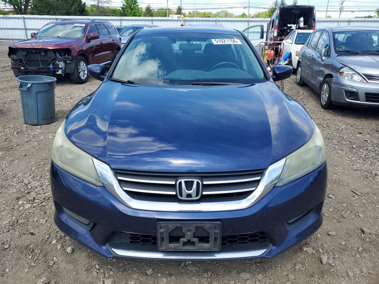 2014 Honda Accord Sport Blue vin: 1HGCR2F50EA182075