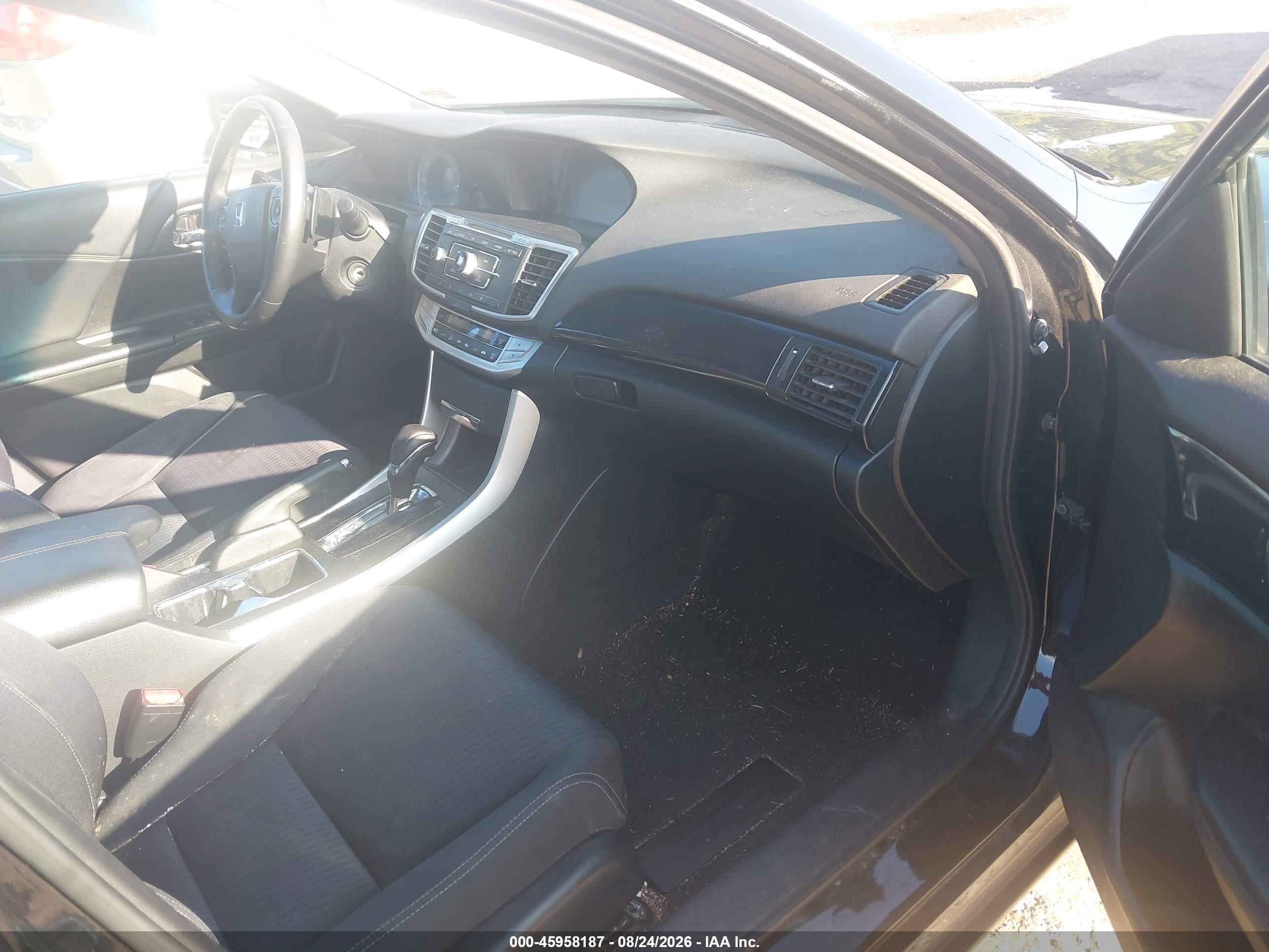2014 Honda Accord Sport Black vin: 1HGCR2F50EA242792