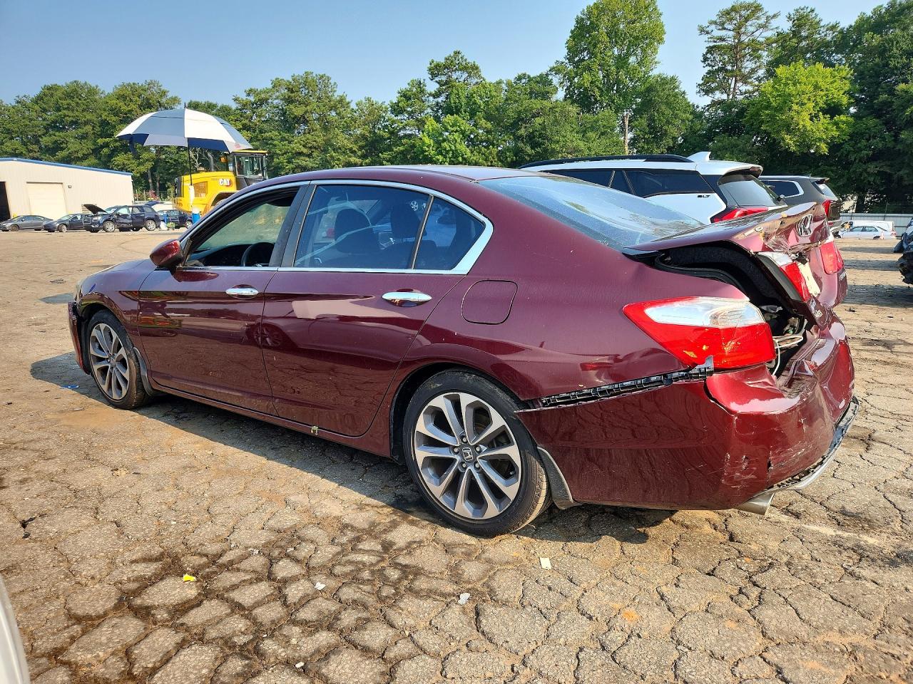 2014 Honda Accord Sport Бордовый vin: 1HGCR2F50EA246793