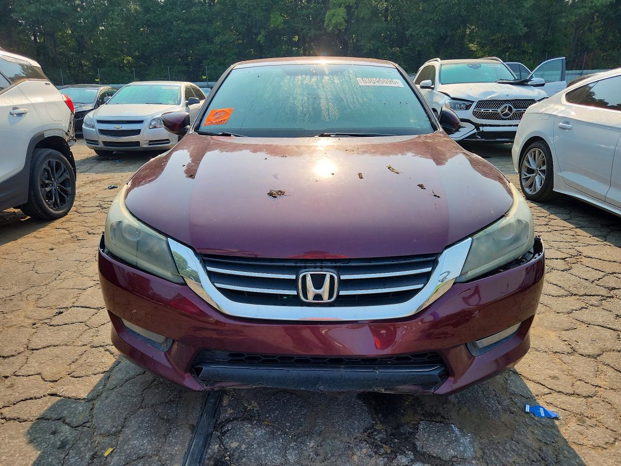 2014 Honda Accord Sport Бордовый vin: 1HGCR2F50EA246793