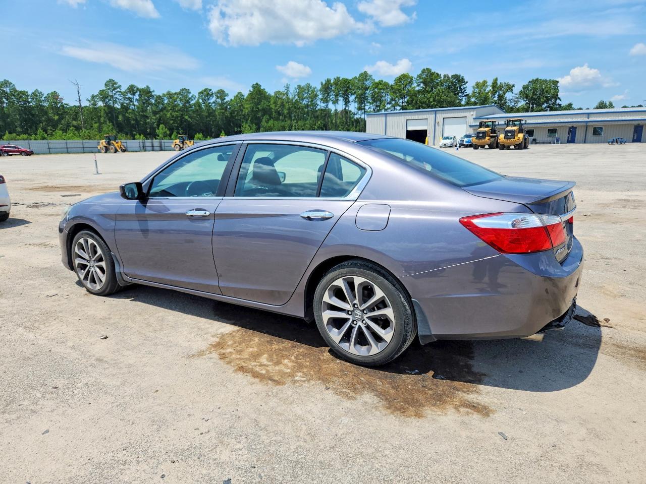 2014 Honda Accord Sport Серый vin: 1HGCR2F50EA262587