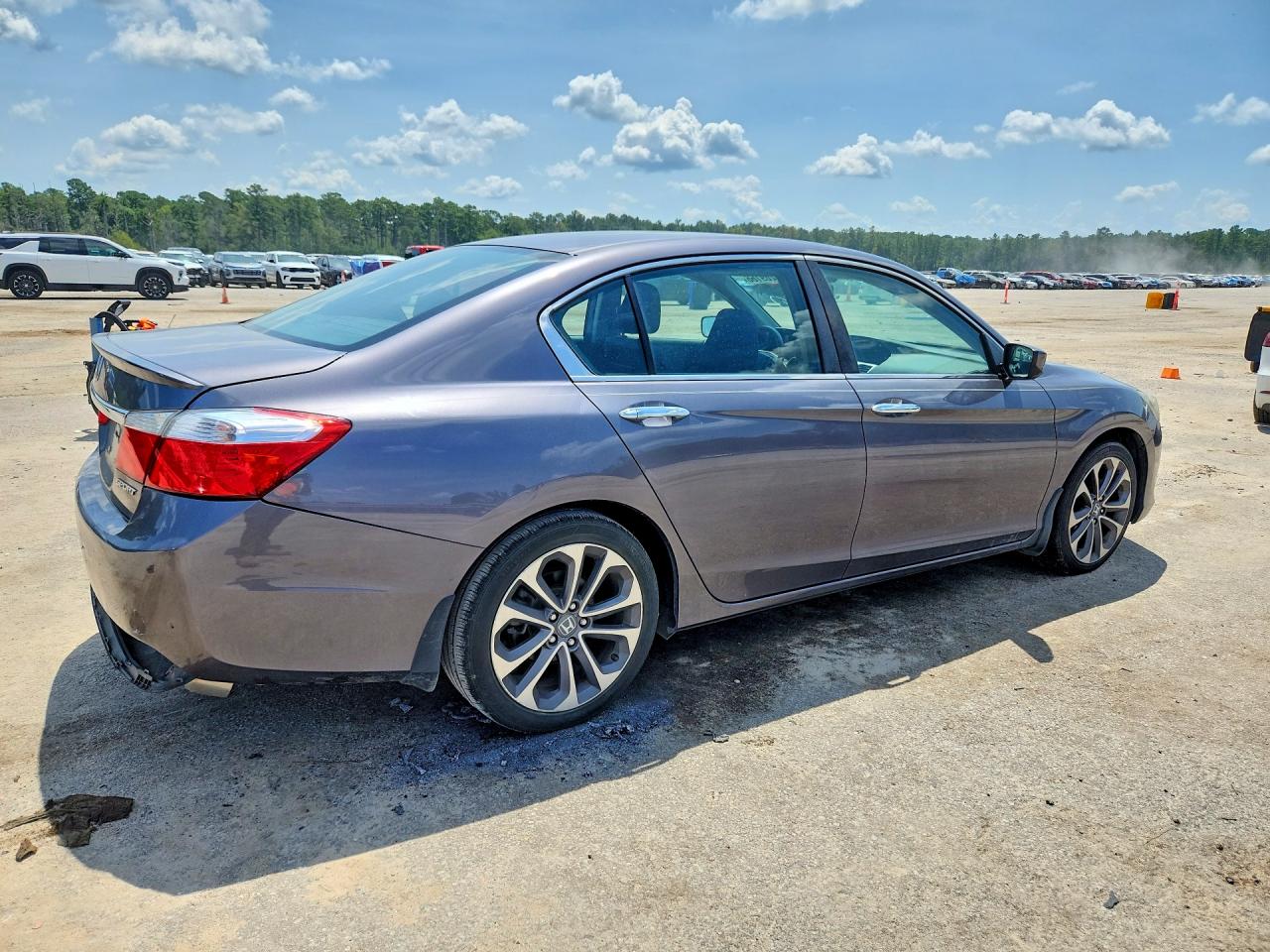 2014 Honda Accord Sport Серый vin: 1HGCR2F50EA262587