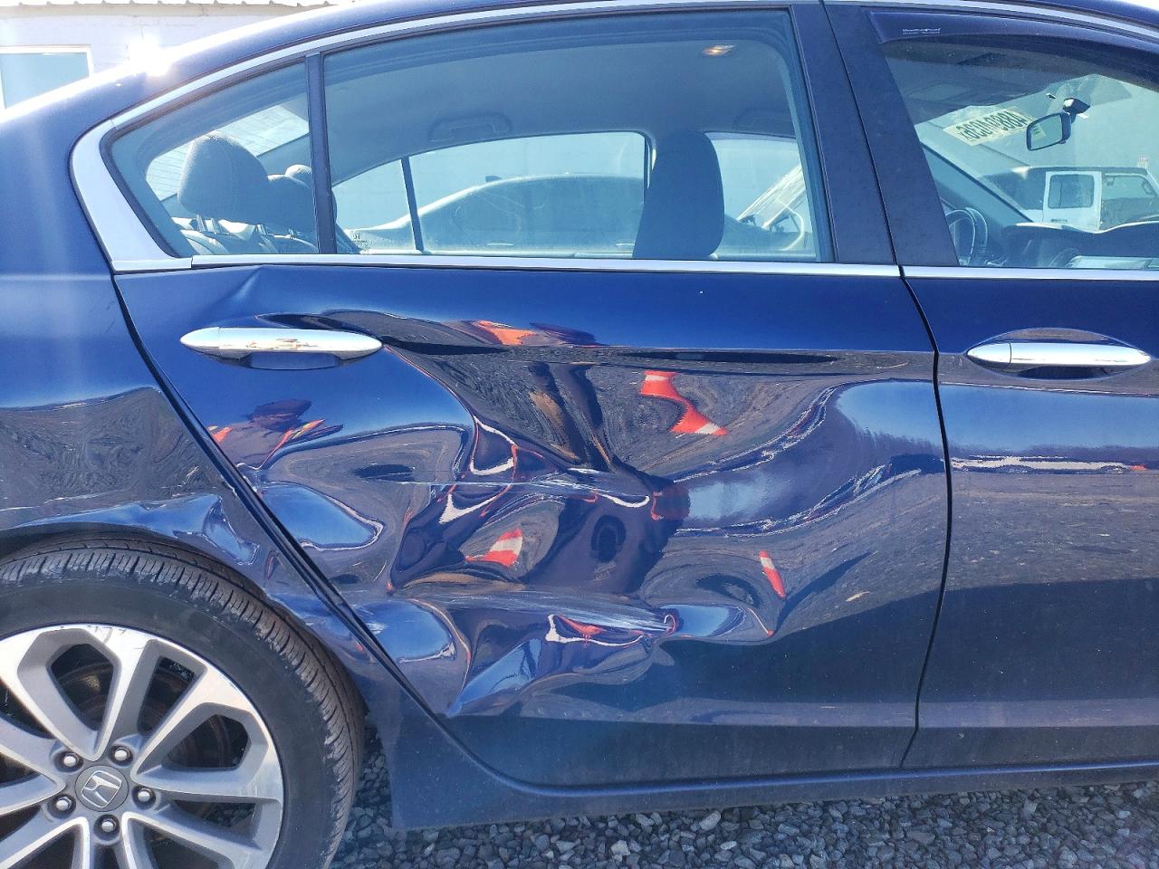 2015 Honda Accord Sport Blue vin: 1HGCR2F50FA044280