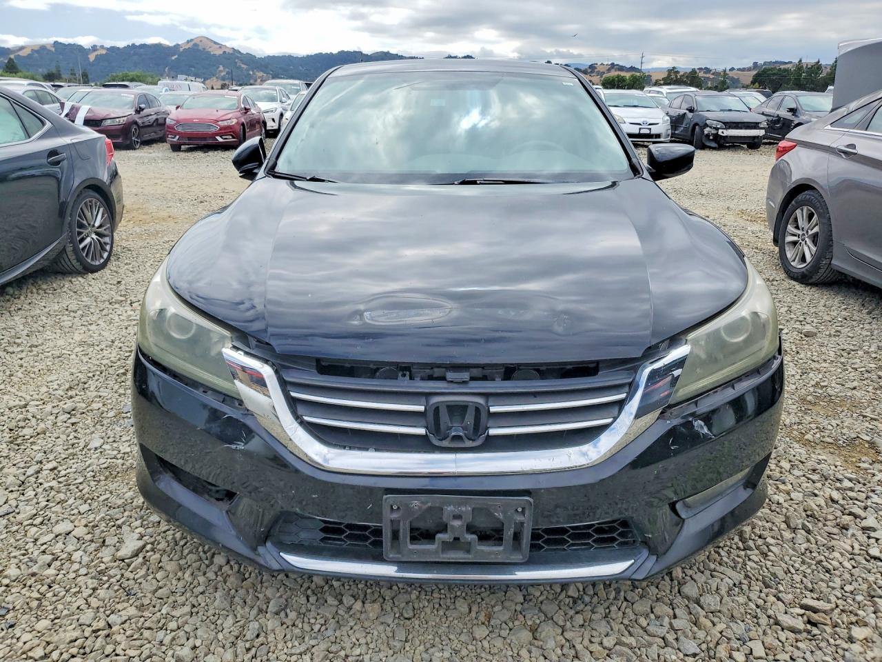 2015 Honda Accord Sport Black vin: 1HGCR2F50FA051696
