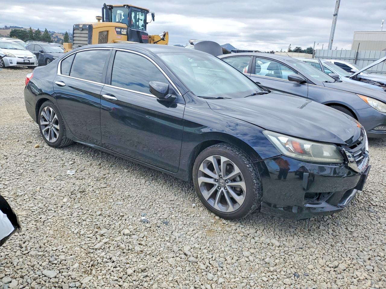 2015 Honda Accord Sport Black vin: 1HGCR2F50FA051696