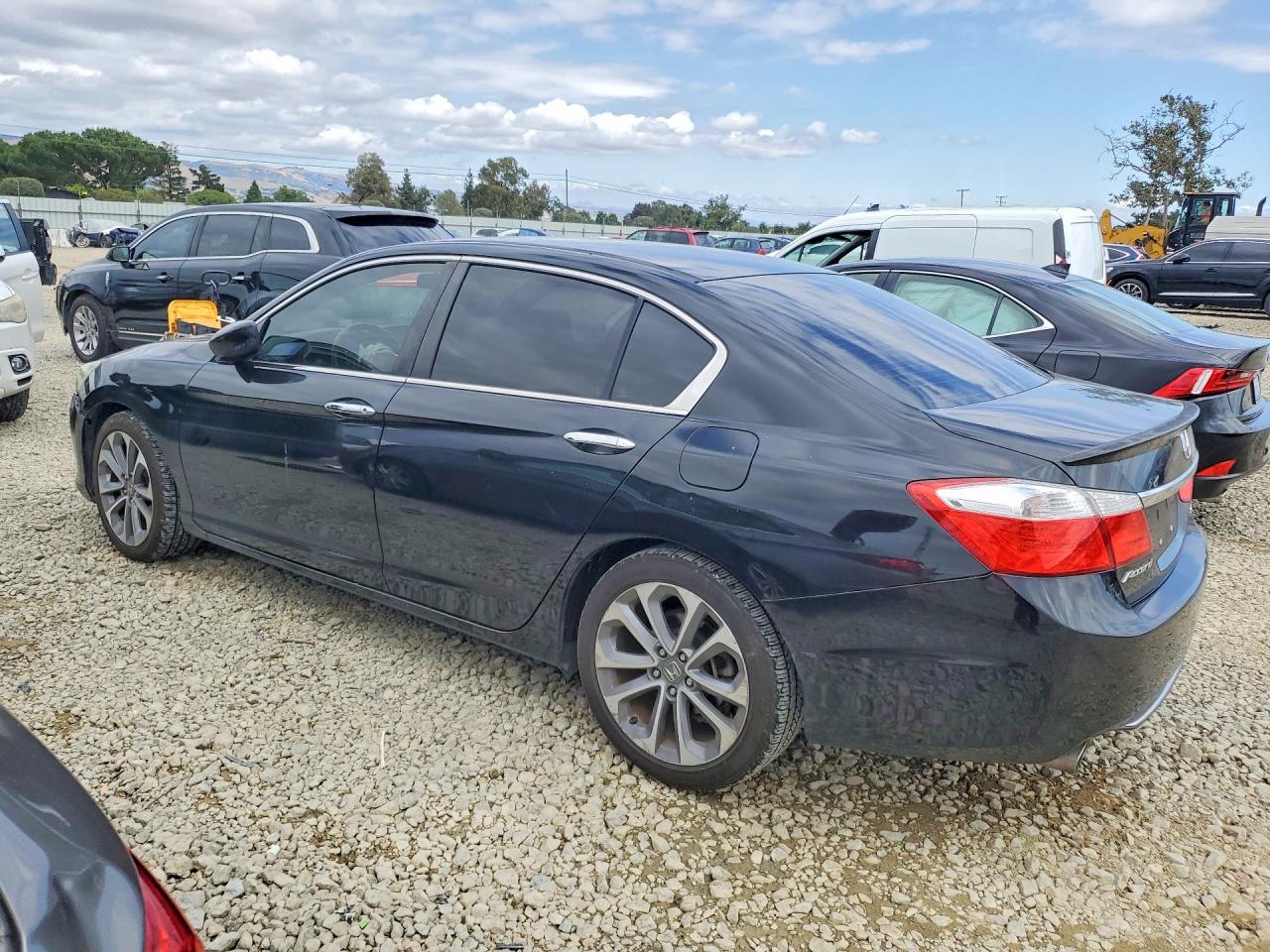 2015 Honda Accord Sport Black vin: 1HGCR2F50FA051696
