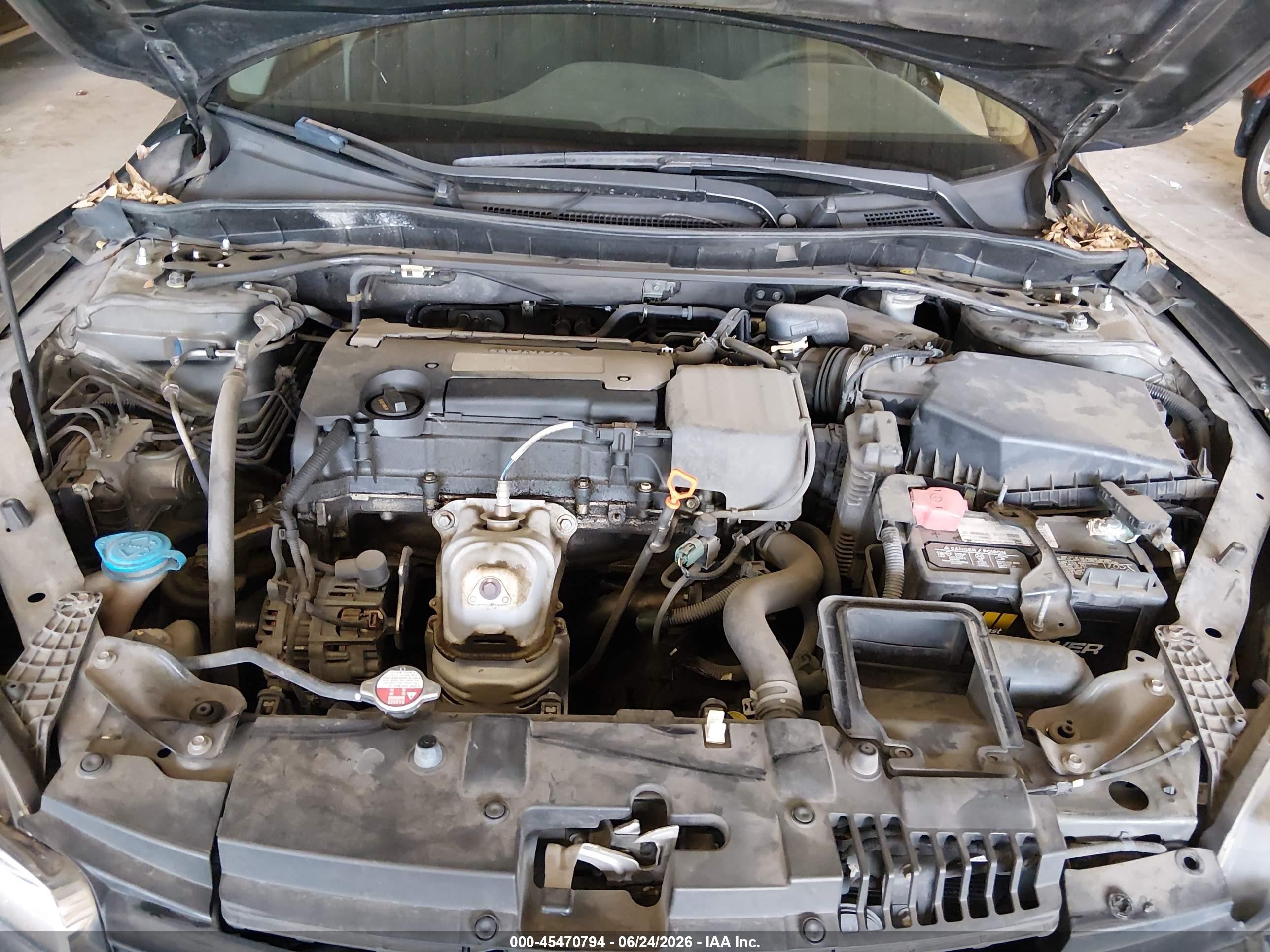 2015 Honda Accord Sport Серый vin: 1HGCR2F50FA052802