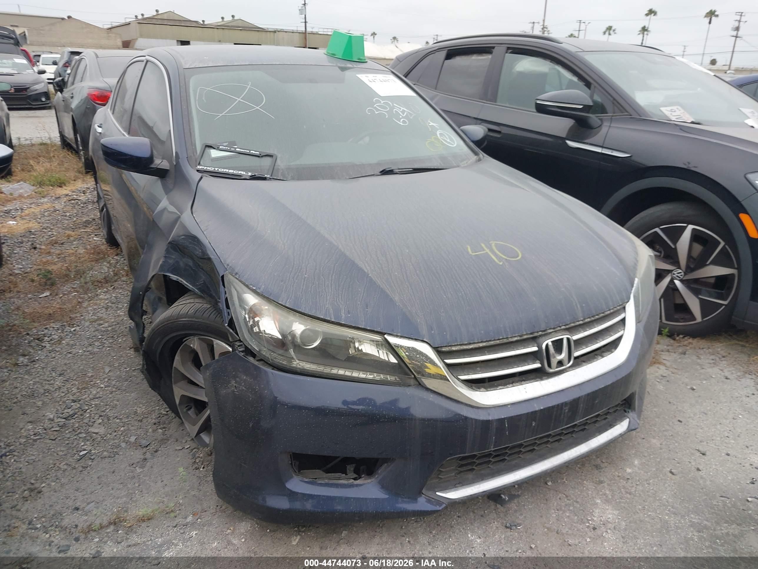 2015 Honda Accord Sport Navy vin: 1HGCR2F50FA076159