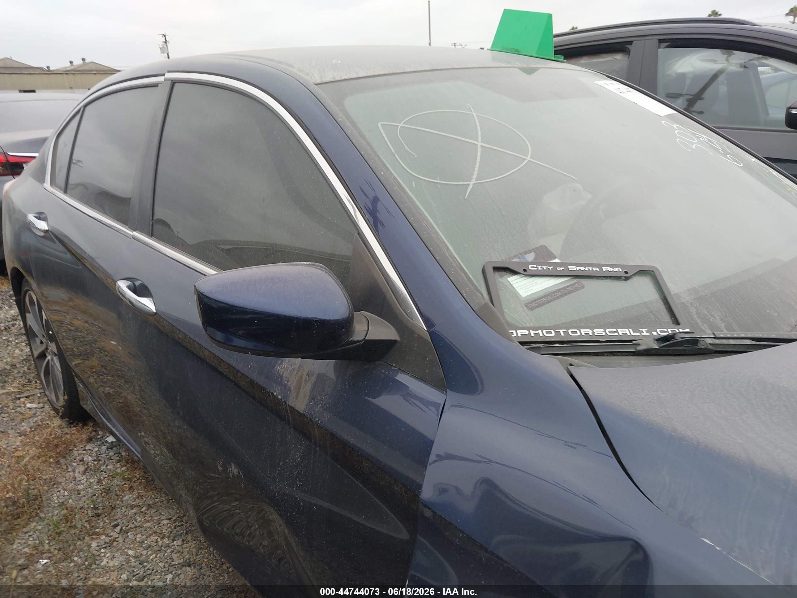 2015 Honda Accord Sport Navy vin: 1HGCR2F50FA076159