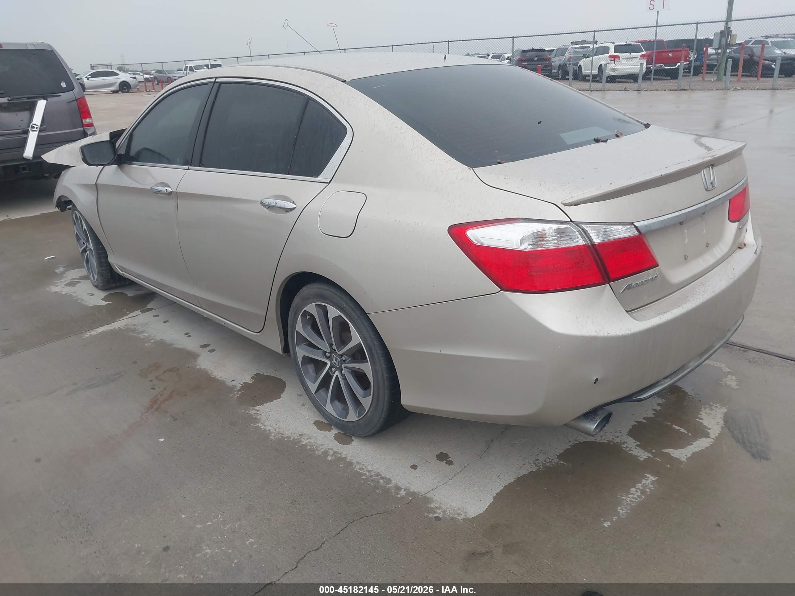 2015 Honda Accord Sport Gold vin: 1HGCR2F50FA112089
