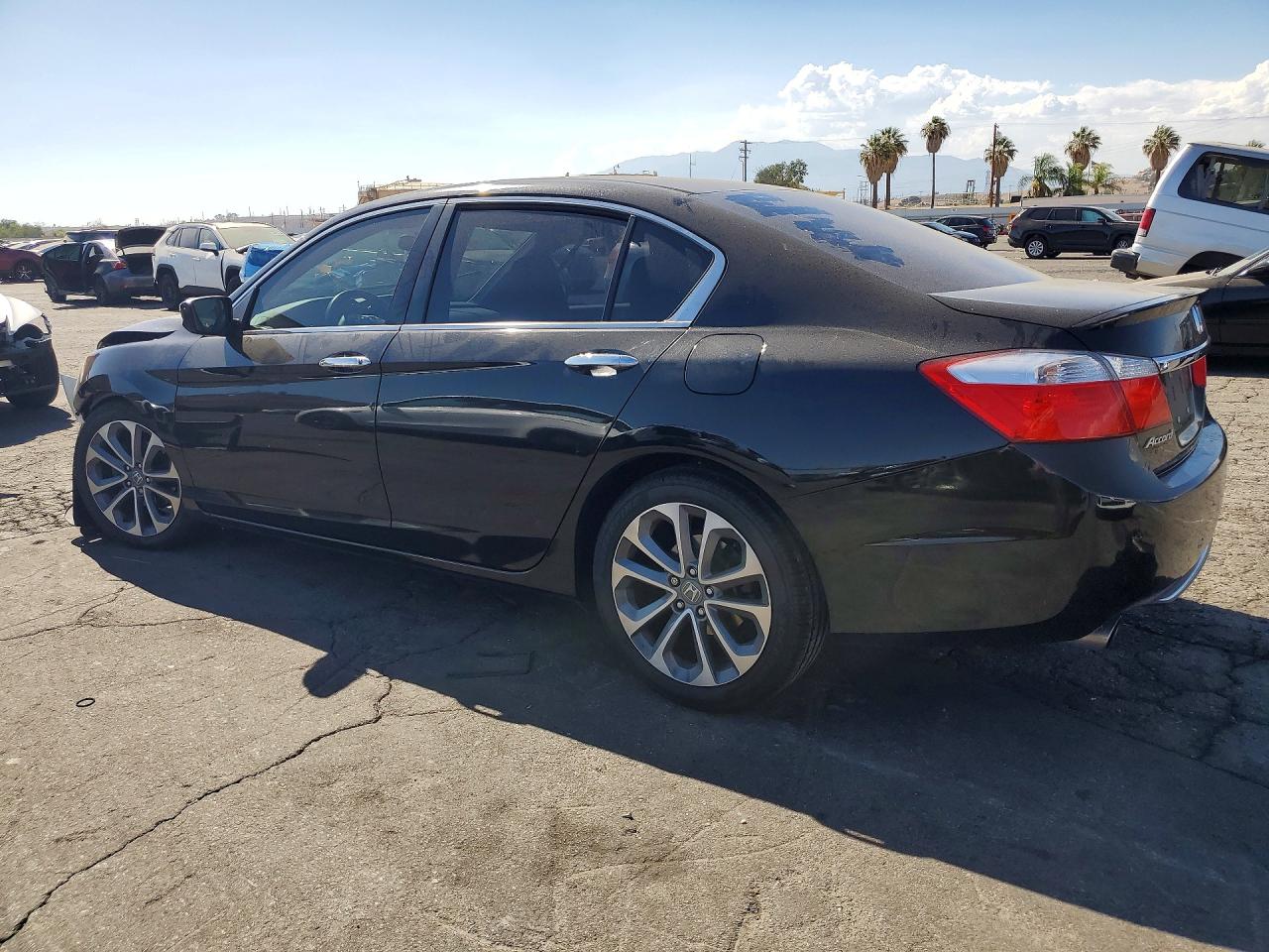 2015 Honda Accord Sport Black vin: 1HGCR2F50FA132696