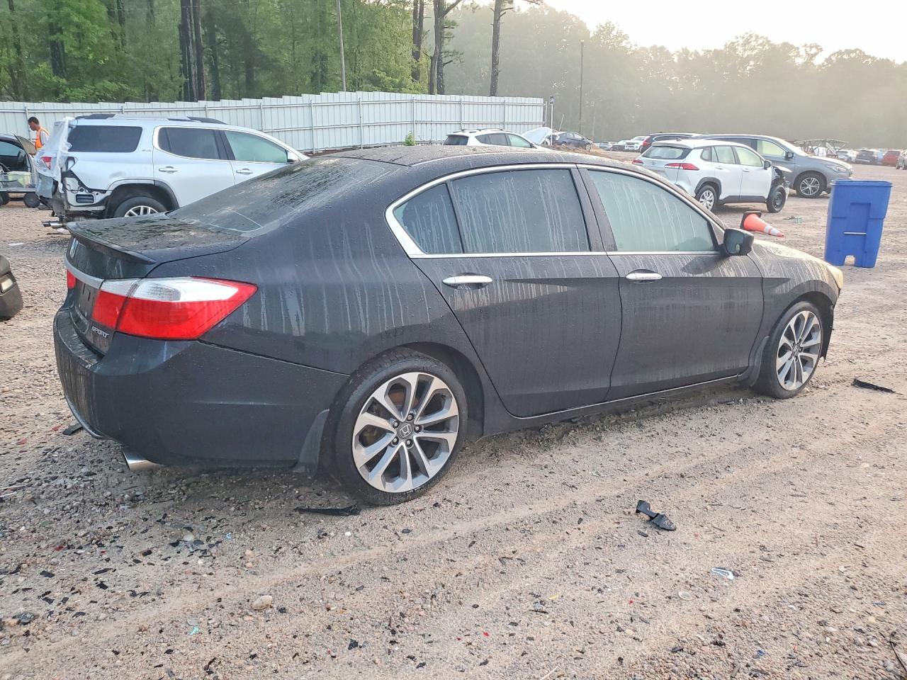 2015 Honda Accord Sport Black vin: 1HGCR2F50FA138210