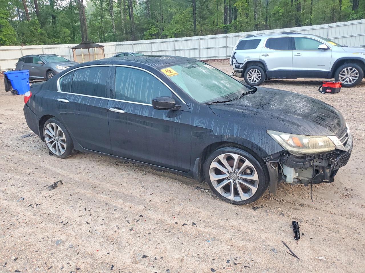 2015 Honda Accord Sport Black vin: 1HGCR2F50FA138210
