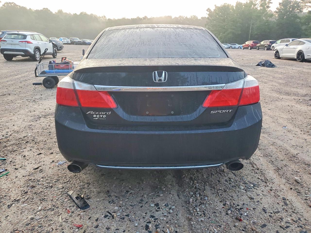 2015 Honda Accord Sport Black vin: 1HGCR2F50FA138210