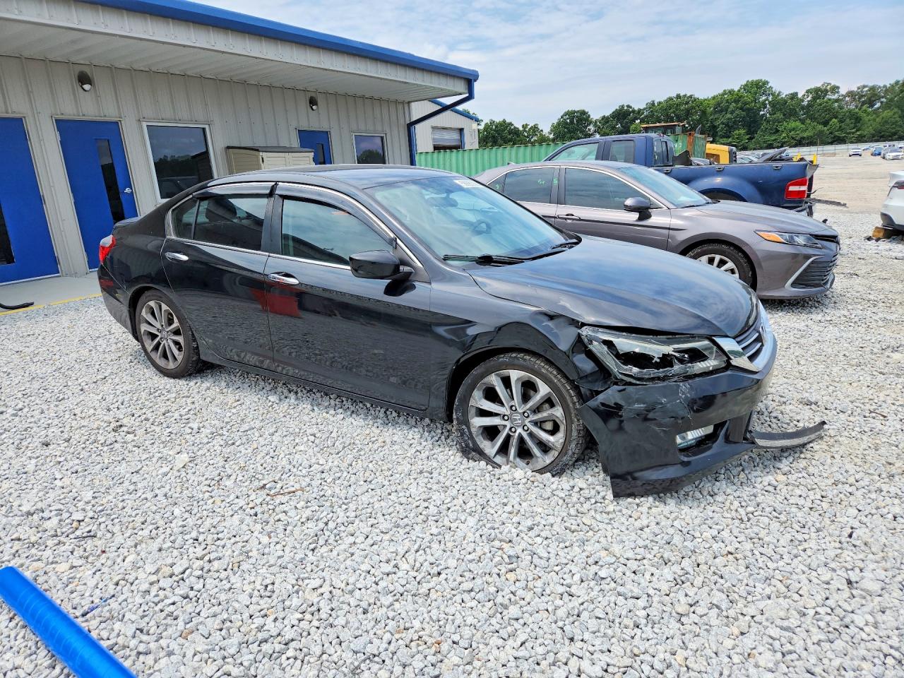 2015 Honda Accord Sport Black vin: 1HGCR2F50FA142029