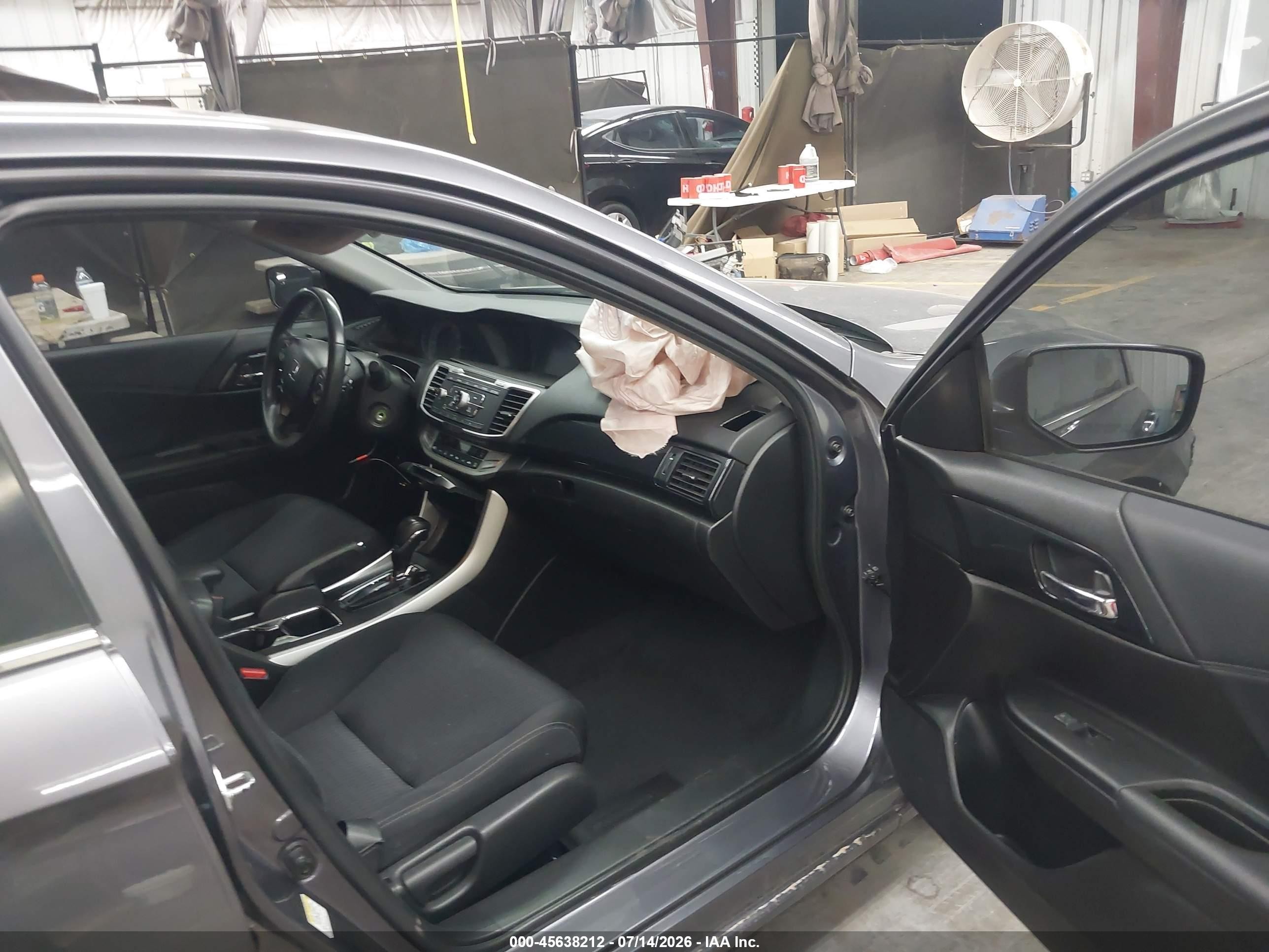 2015 Honda Accord Sport Gray vin: 1HGCR2F50FA222740